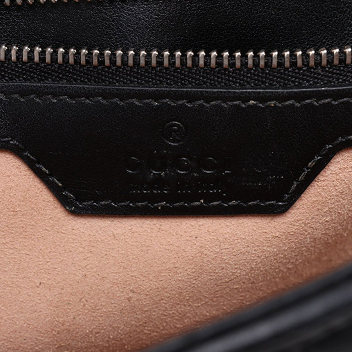 Gucci Medium GG Marmont Matelasse Calfskin Aria Shoulder Bag — Black