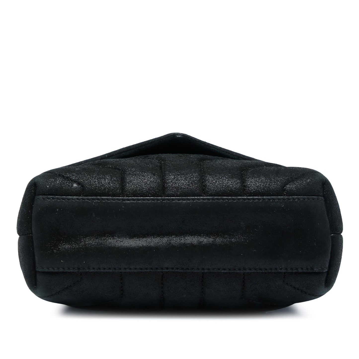 Saint Laurent Toy Matelasse Glitter Suede Monogram LouLou Crossbody