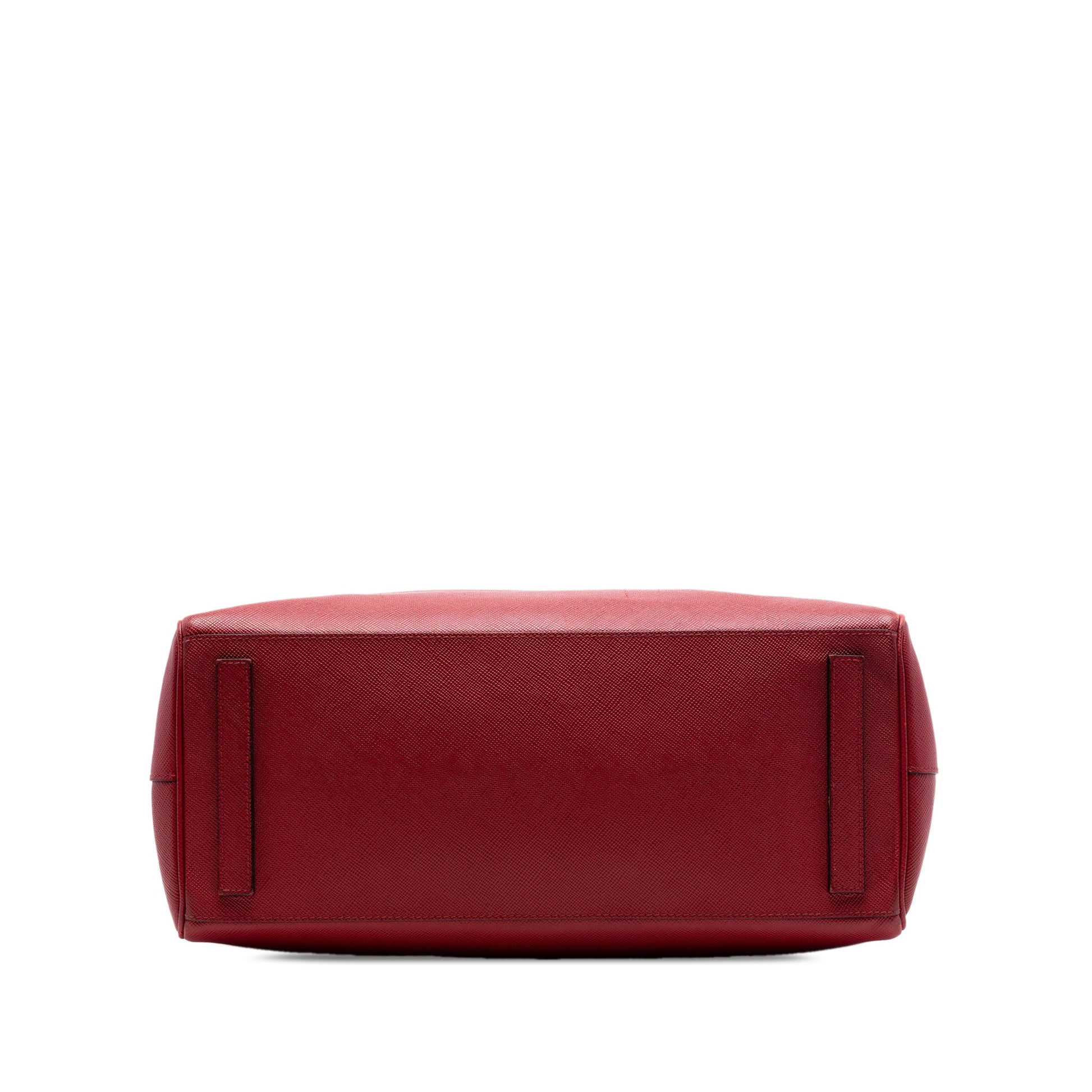 Prada Saffiano Lux Double Handle Shopping Tote