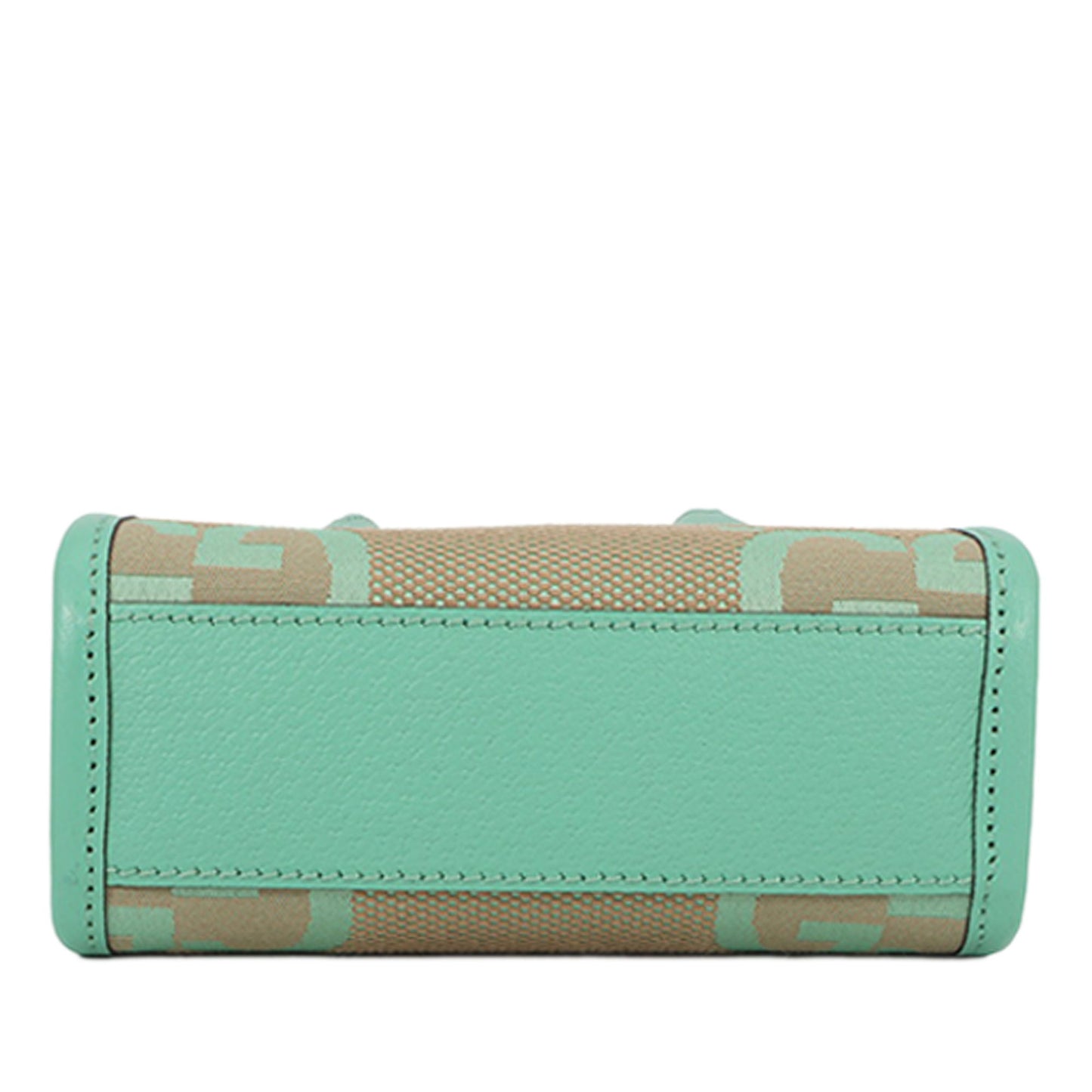 Gucci Mini Jumbo GG Canvas Interlocking G Satchel