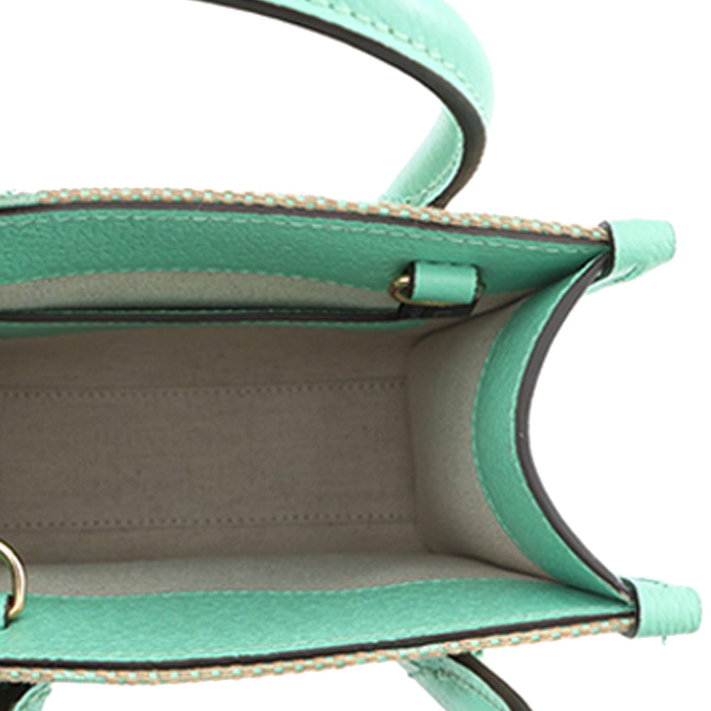 Gucci Mini Jumbo GG Canvas Interlocking G Satchel
