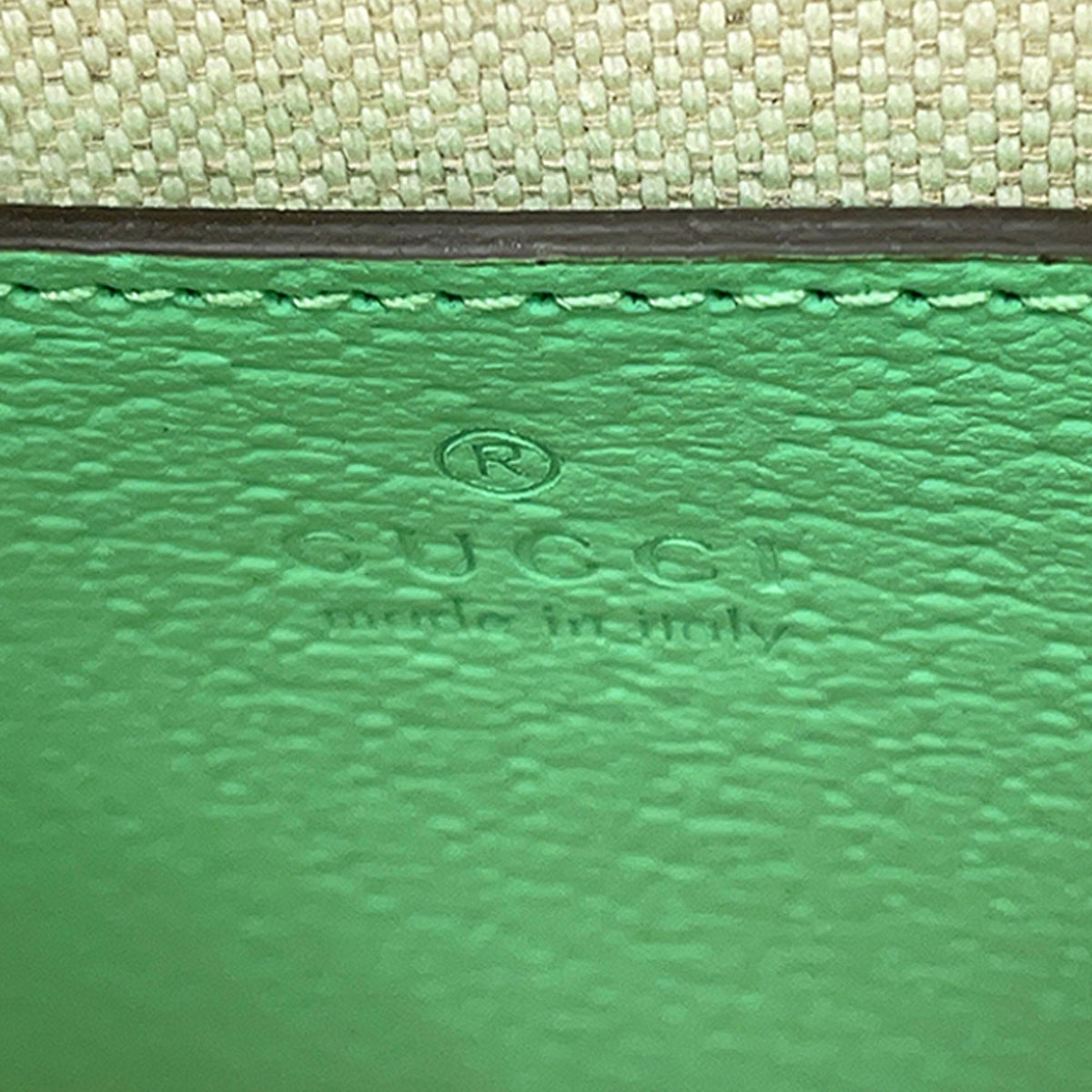Gucci Mini Jumbo GG Canvas Interlocking G Satchel