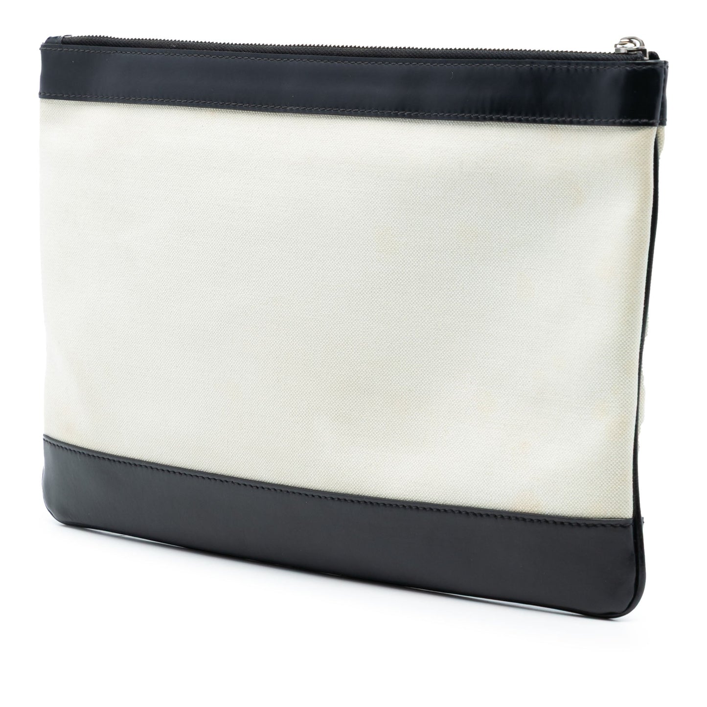 Balenciaga Canvas Navy Clip M