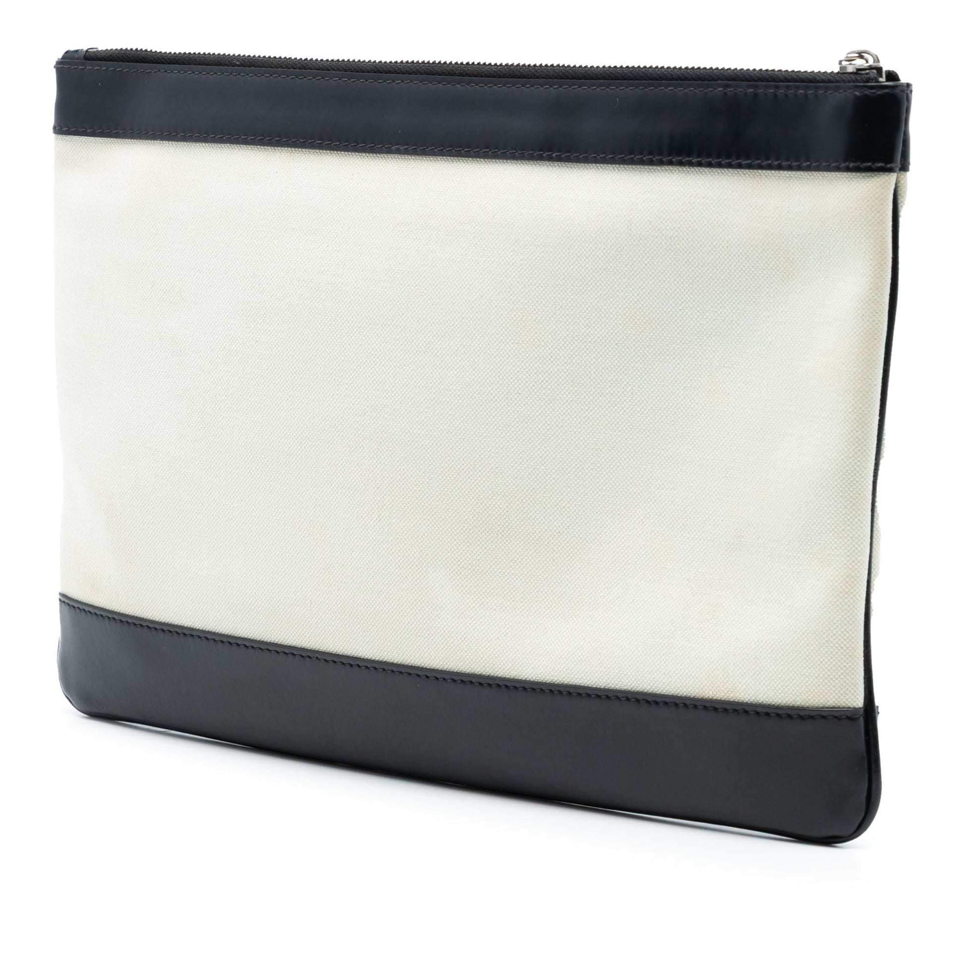 Balenciaga Canvas Navy Clip M