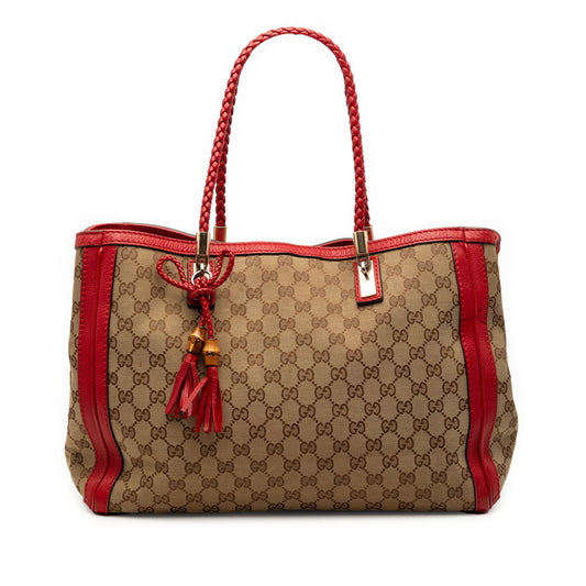 Gucci Medium GG Canvas Bella Tote