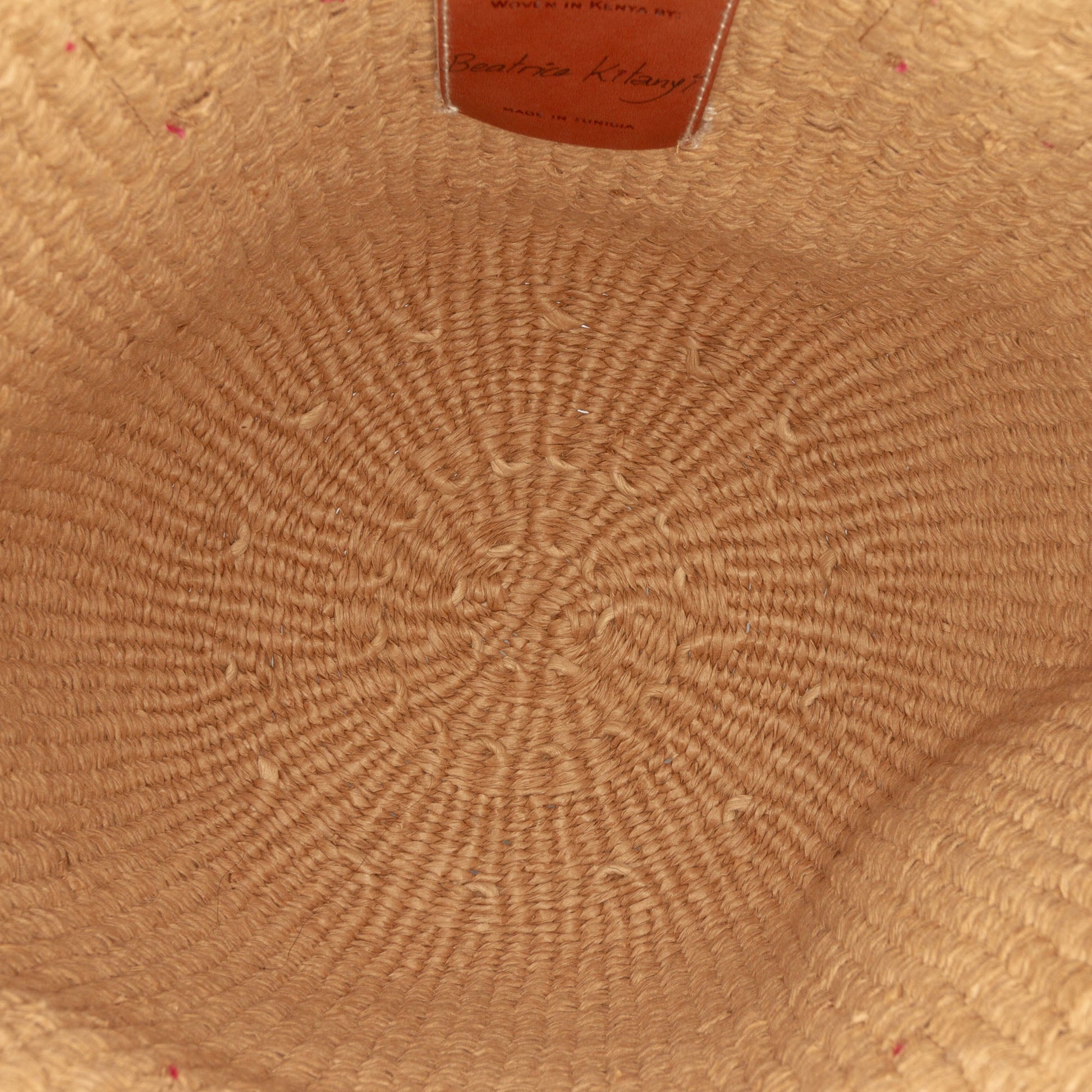 Chloé Mifuko Kids Natural Fiber Woody Basket Tote