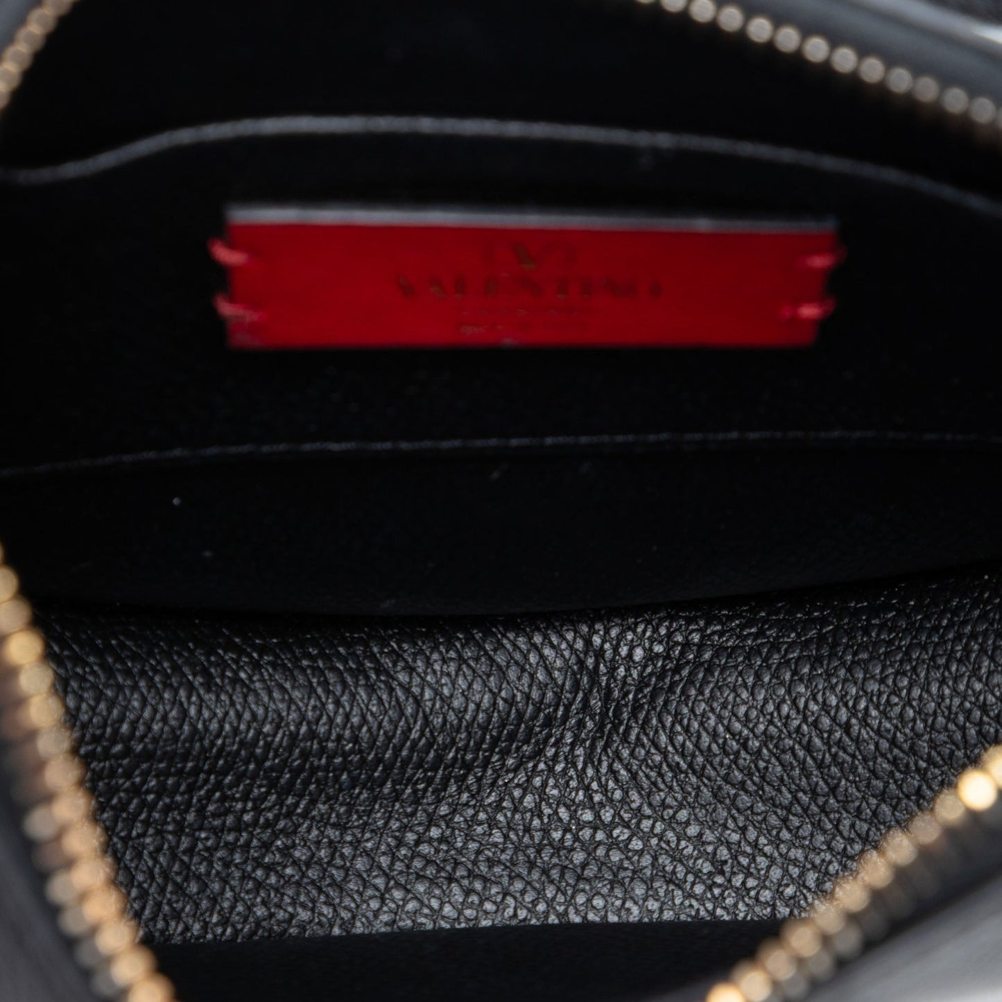 Valentino Mini Grainy Calfskin VLogo Hobo