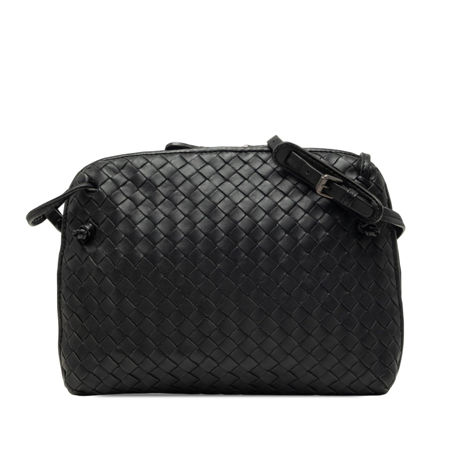 Bottega Veneta Nappa Intrecciato Nodini Crossbody