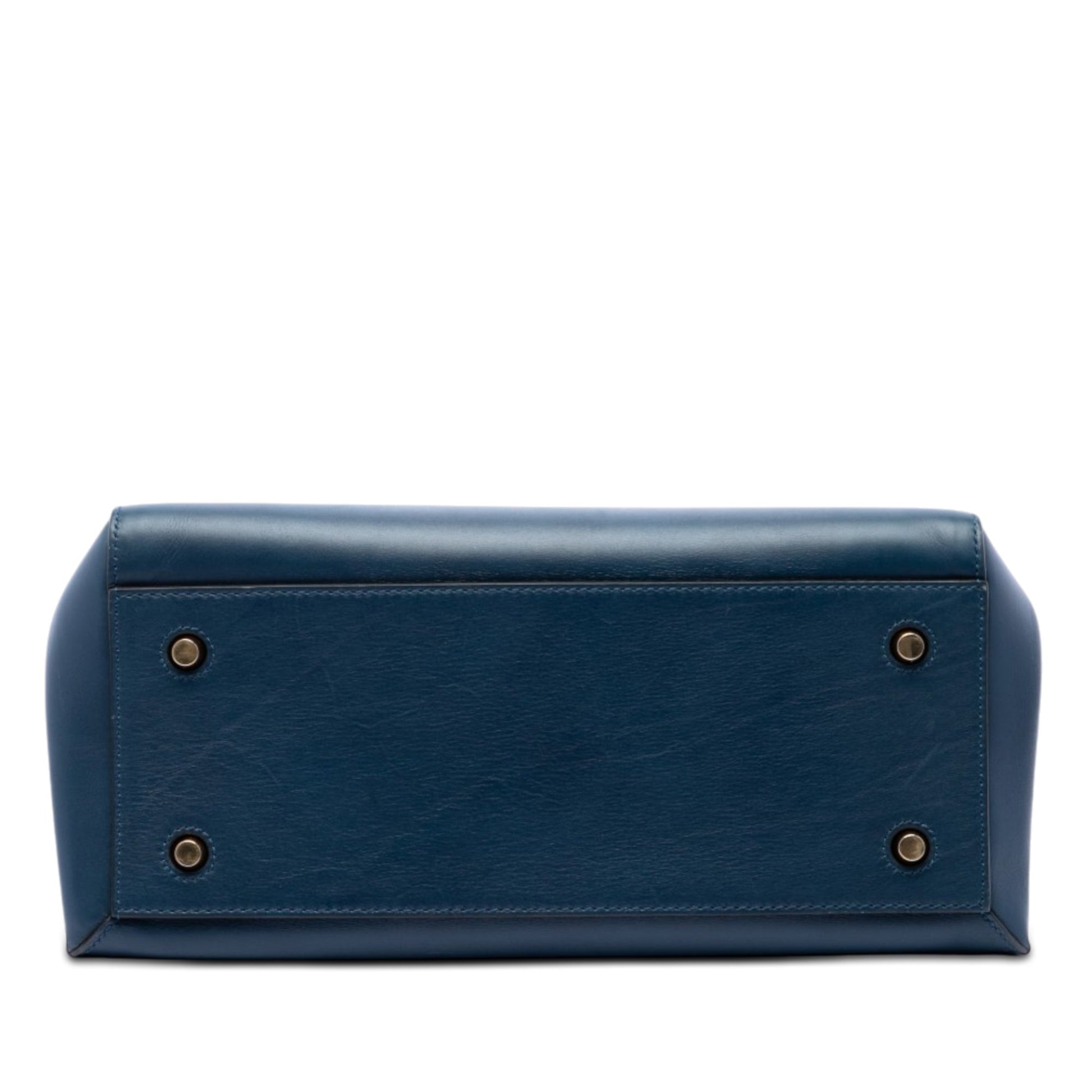 Celine Medium Leather Edge Handbag