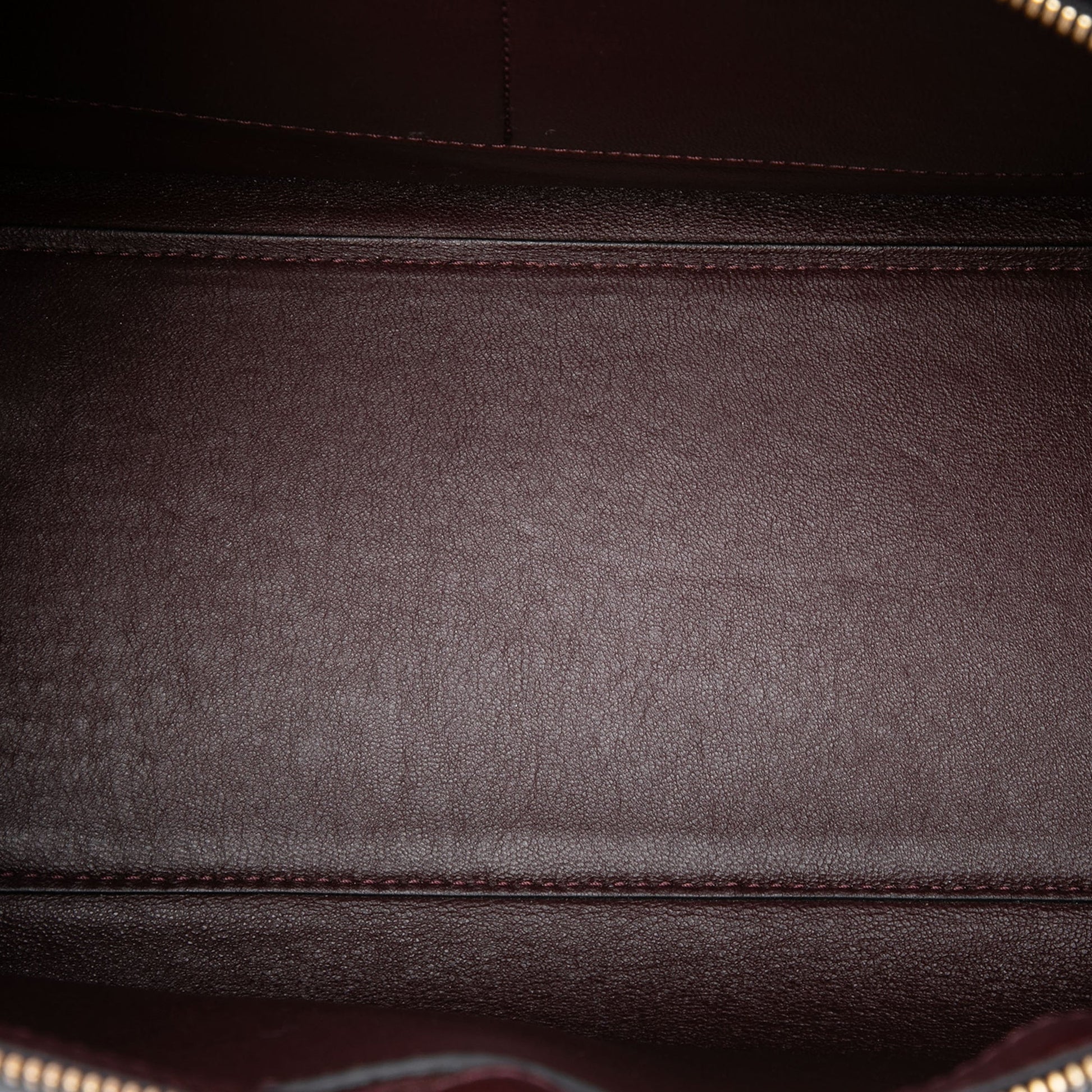 Celine Medium Leather Edge Handbag
