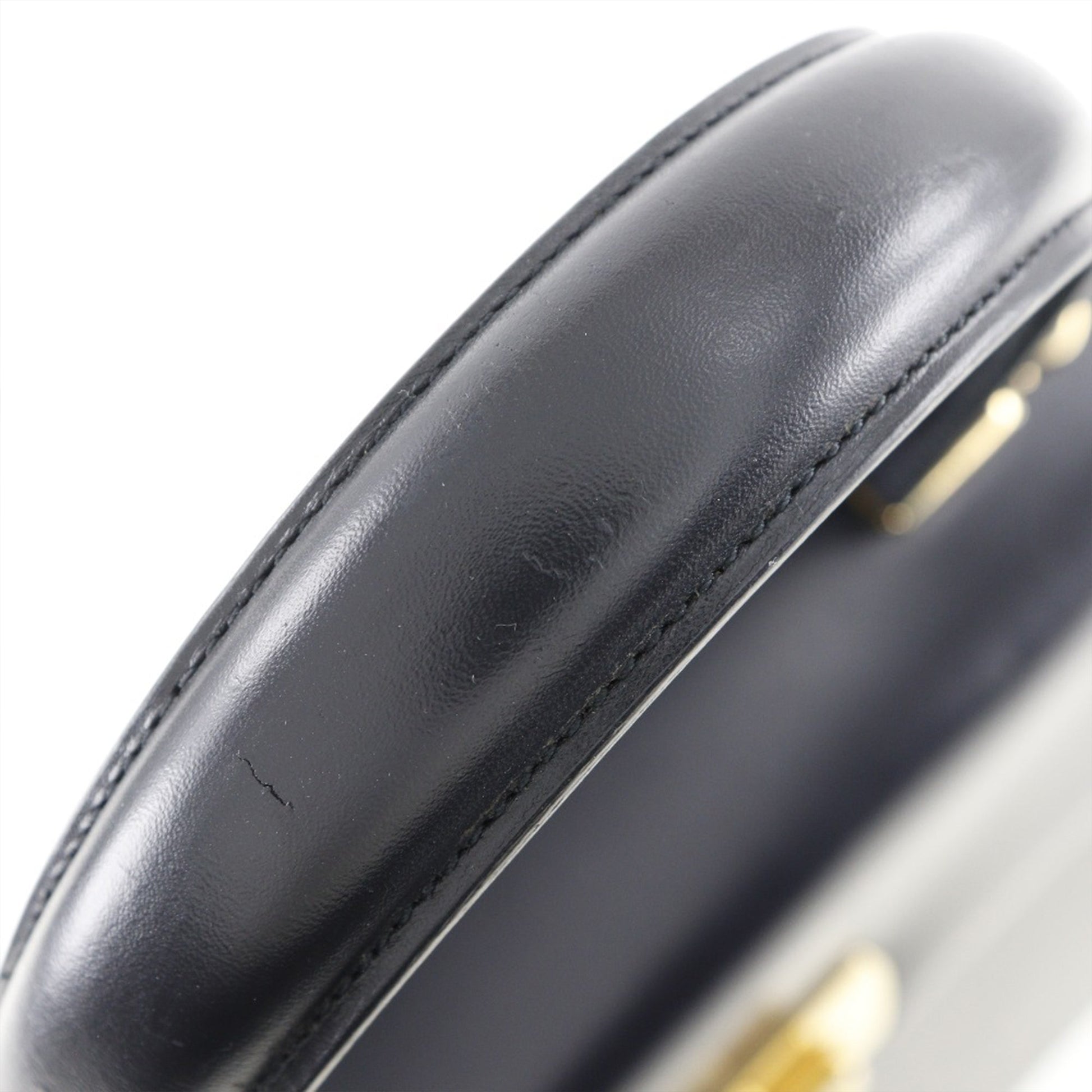 Ferragamo Small Leather Gancini Iconic Top Handle Bag