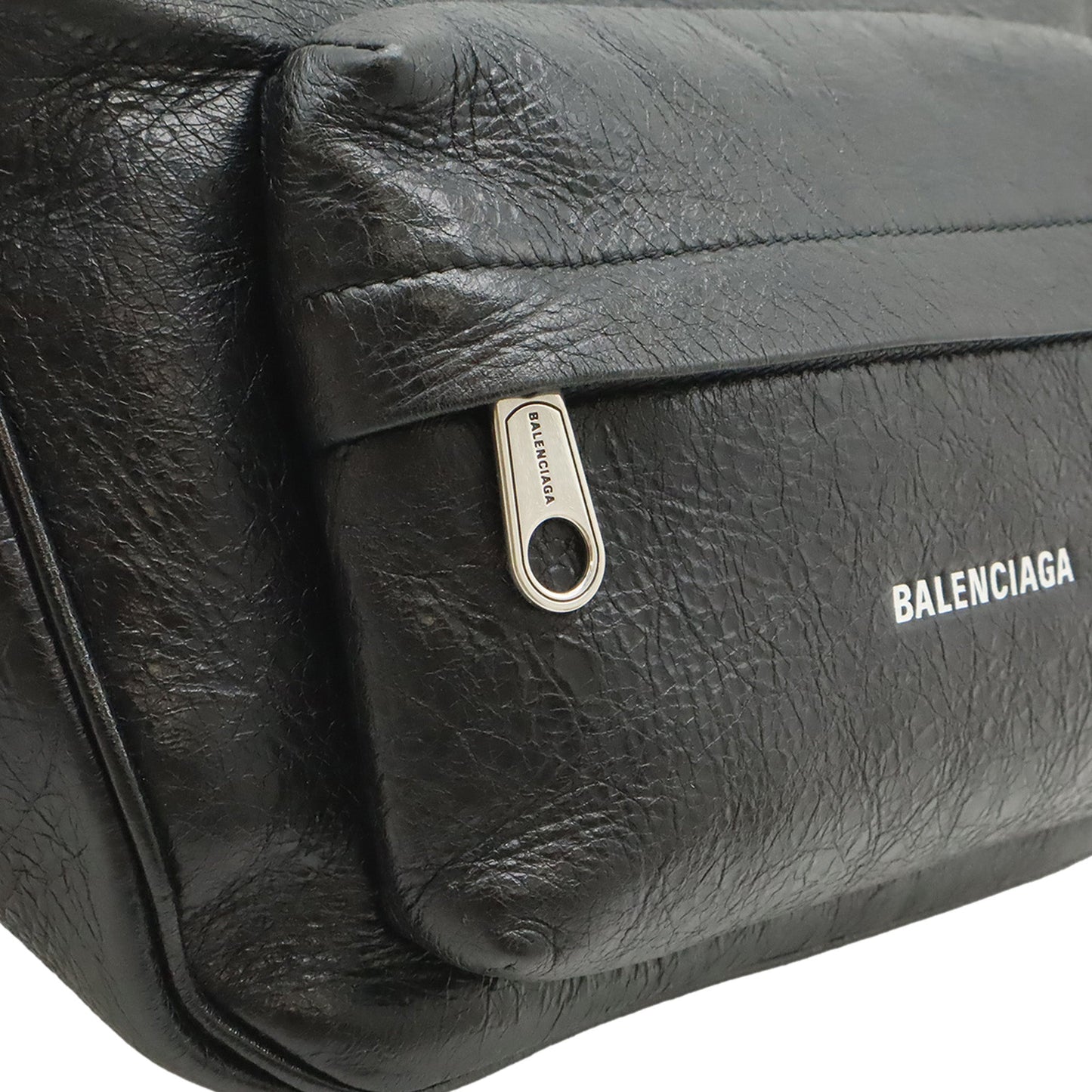 Balenciaga Medium Lambskin Arena Raver Bag