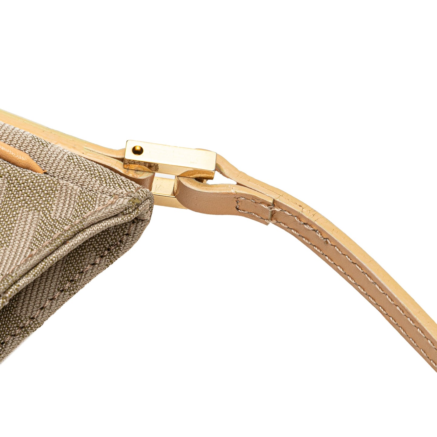 Fendi Zucca Canvas Shoulder Bag