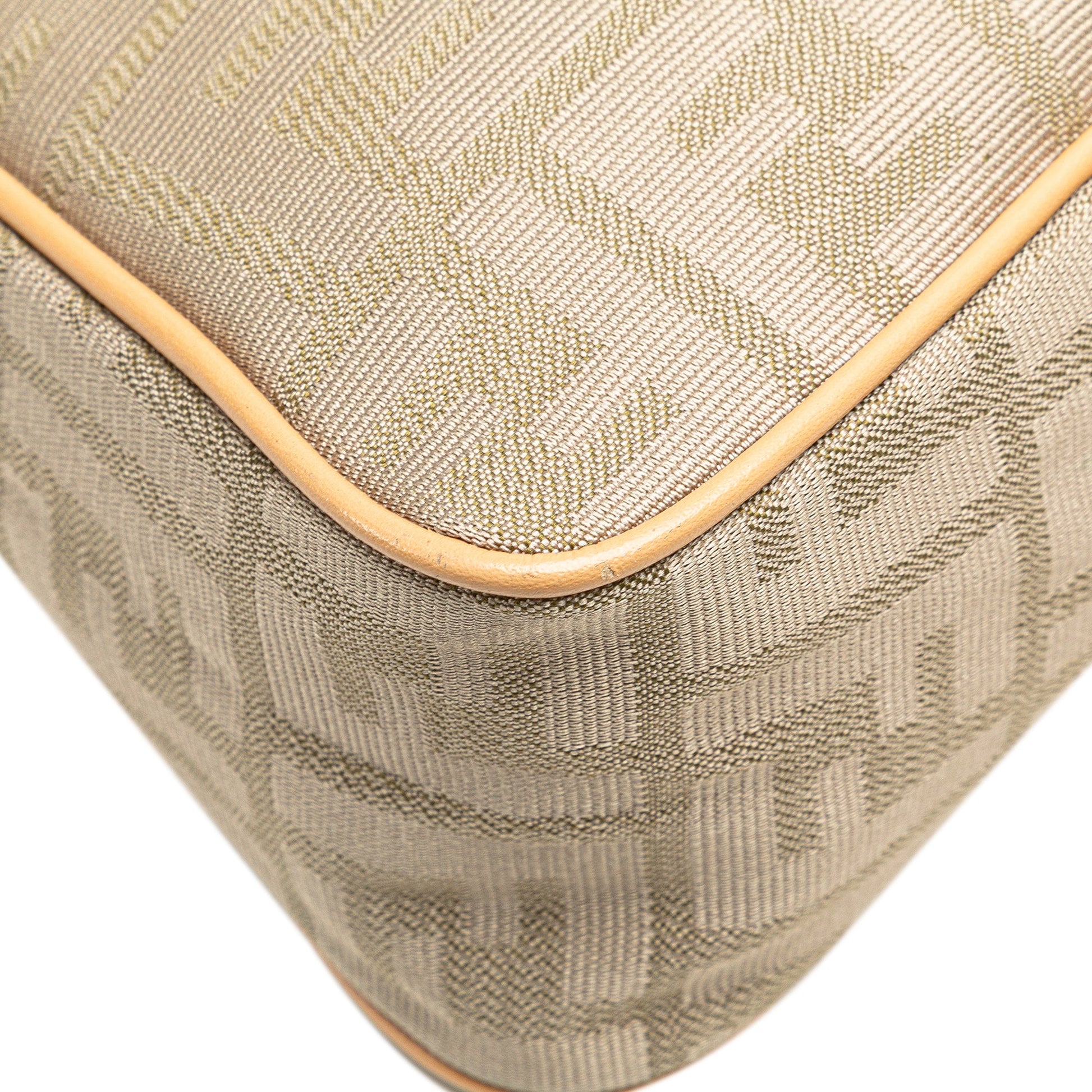 Fendi Zucca Canvas Shoulder Bag