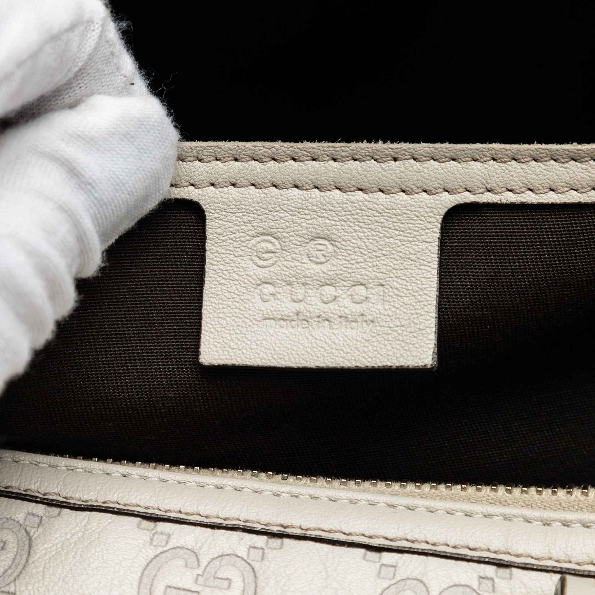 Gucci Medium Guccissima Joy Boston Bag