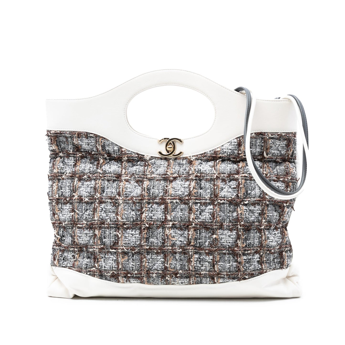 Chanel Large Tweed 31 Shopping Bag