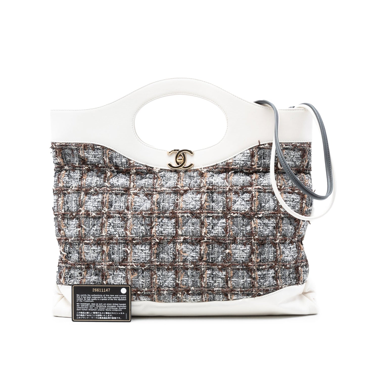 Chanel Large Tweed 31 Shopping Bag