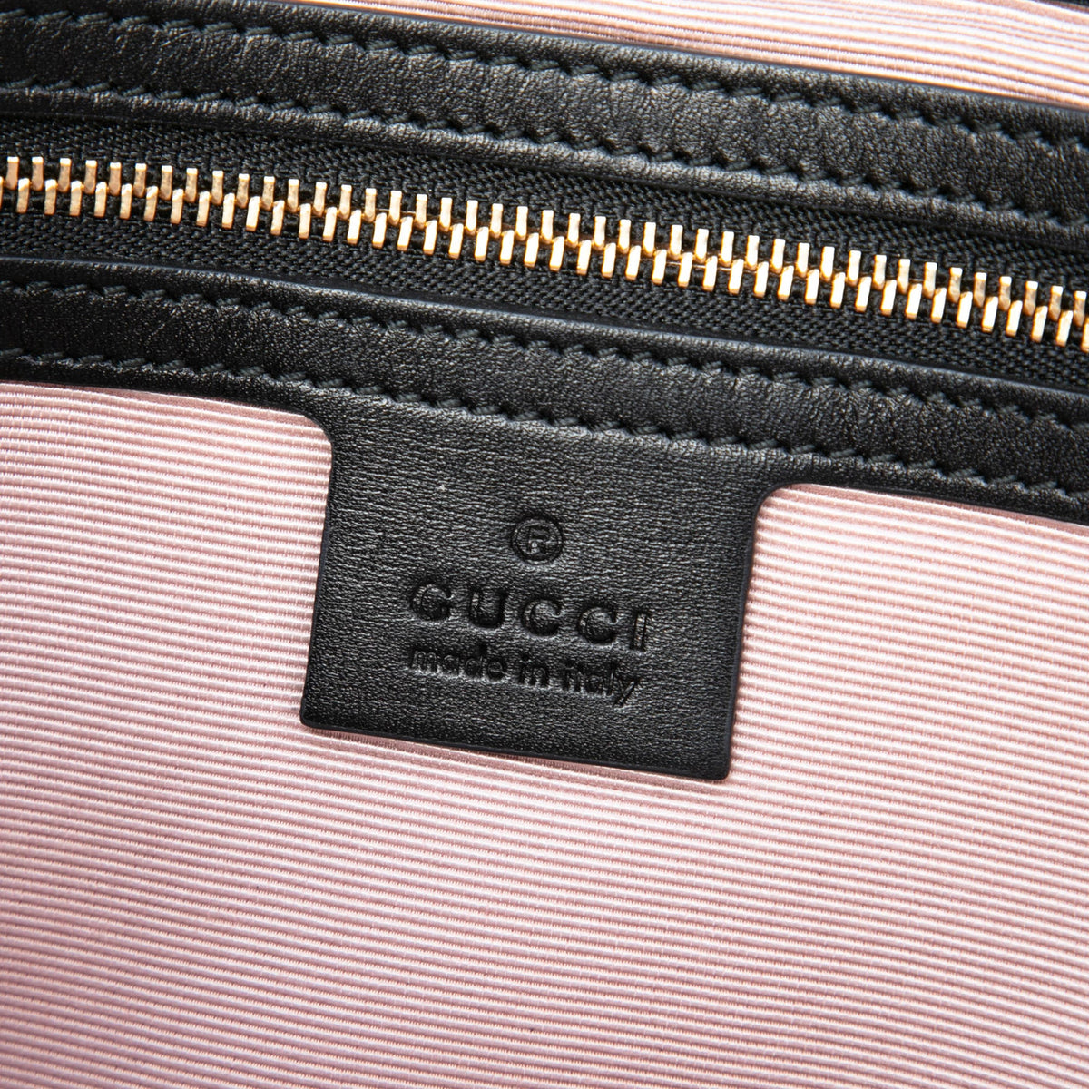 Gucci Medium Suede Arli Crossbody — Black