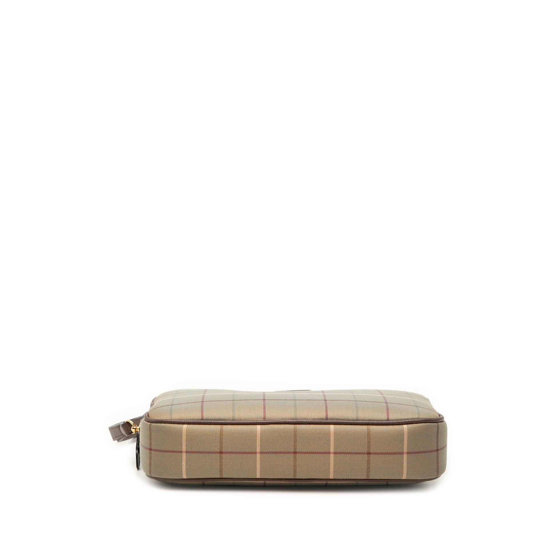 Burberry Vintage Check Canvas Clutch