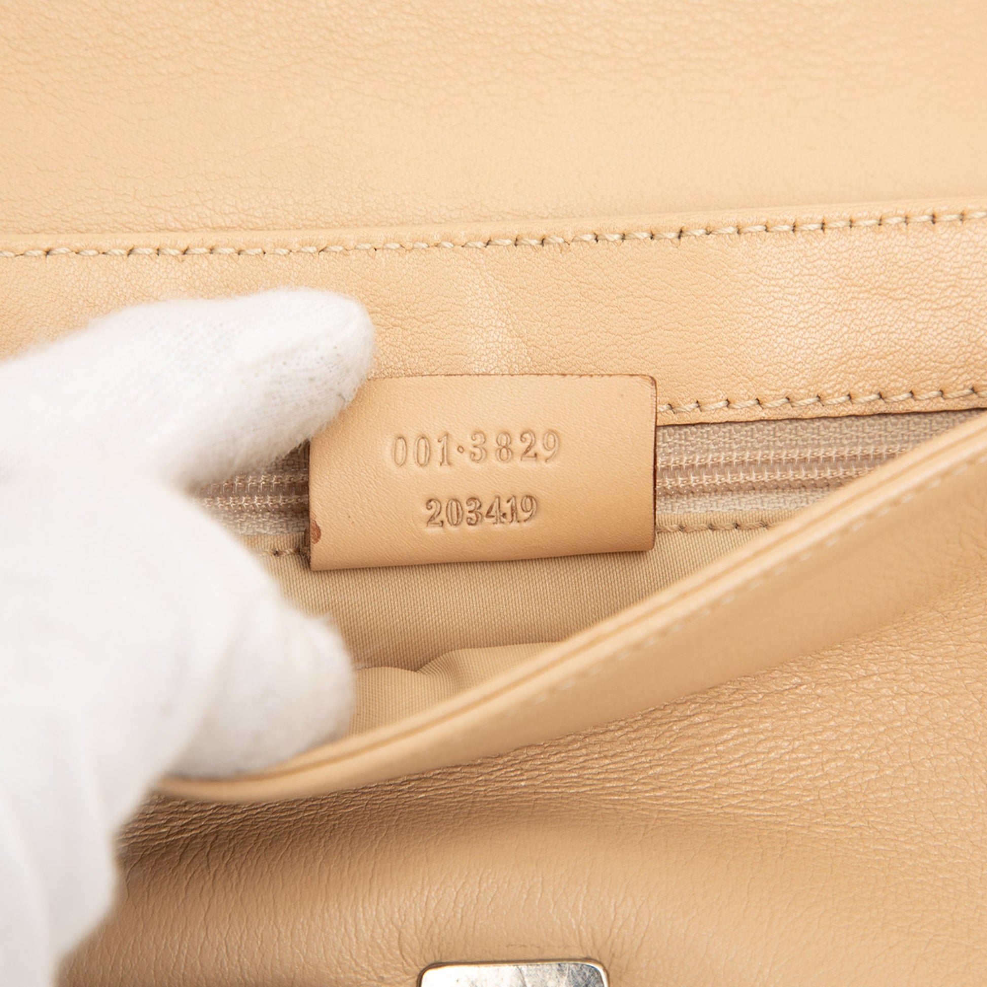 Gucci Leather Chain Shoulder Bag