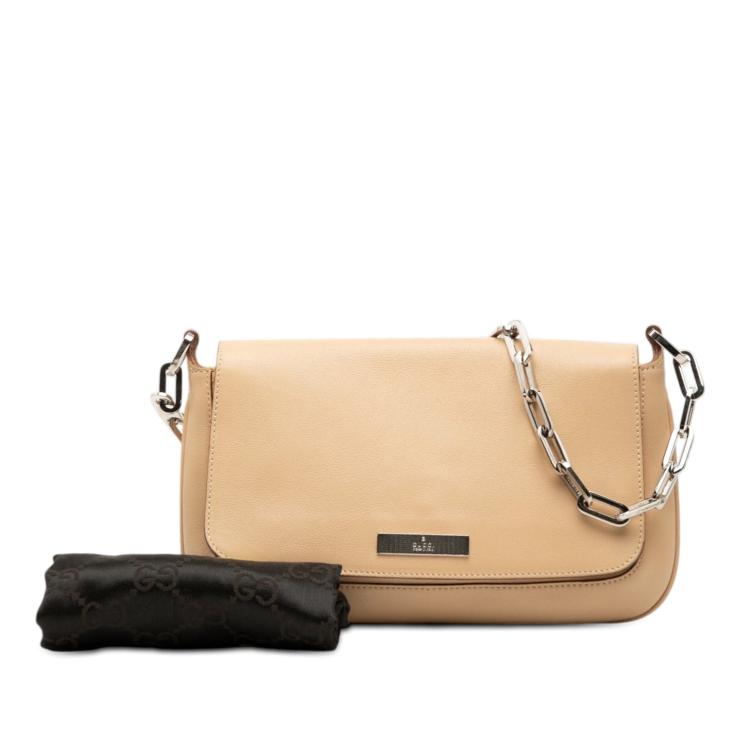 Gucci Leather Chain Shoulder Bag