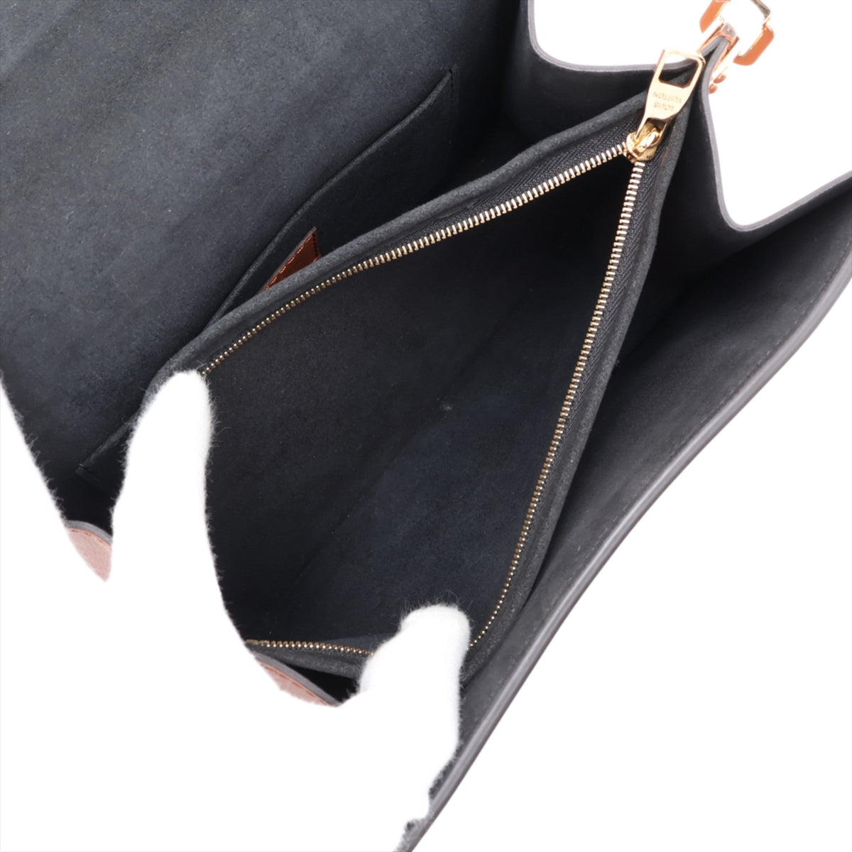 Louis Vuitton Monogram Reverse Dauphine MM — Brown