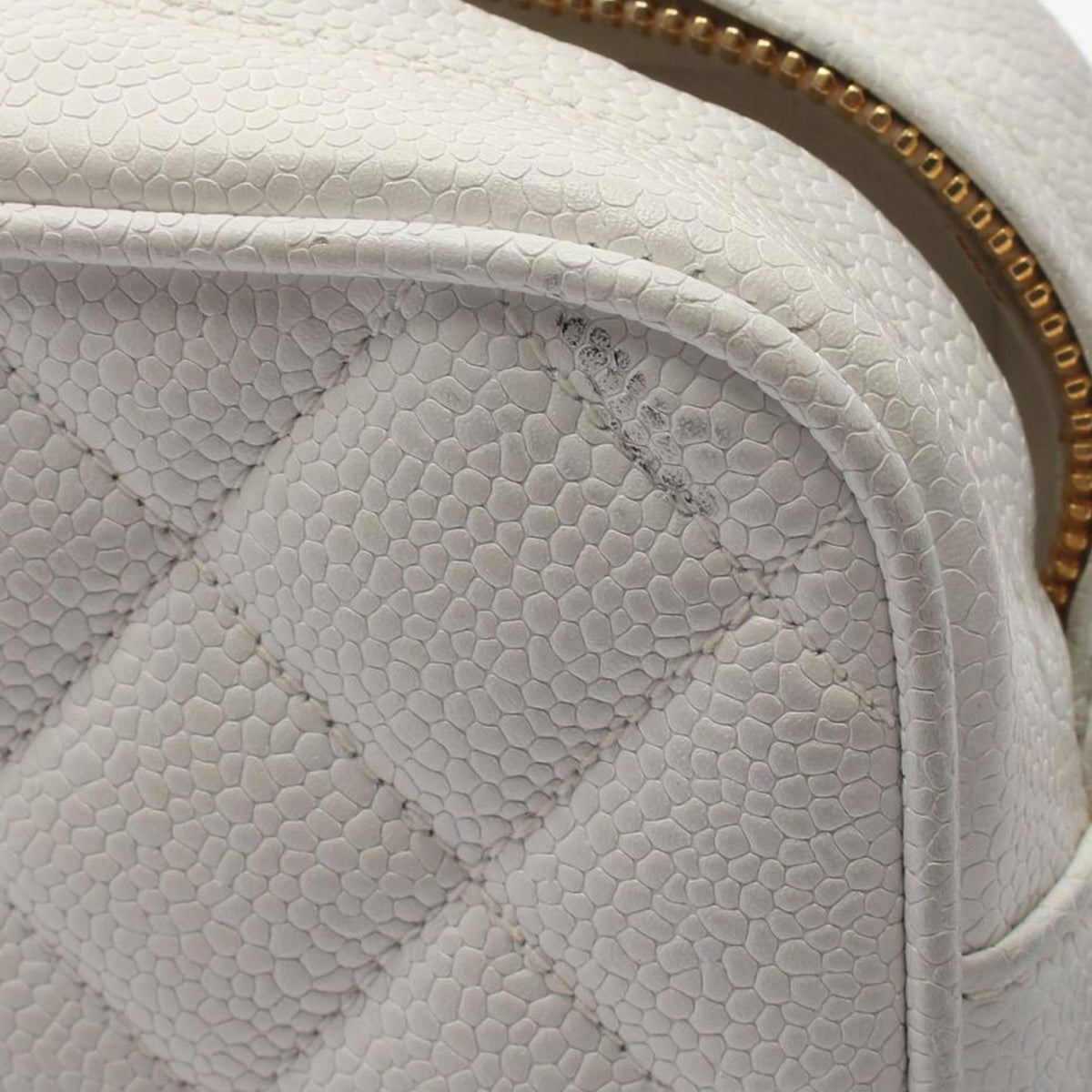 Chanel CC Quilted Caviar Coco Ball Camera Bag
