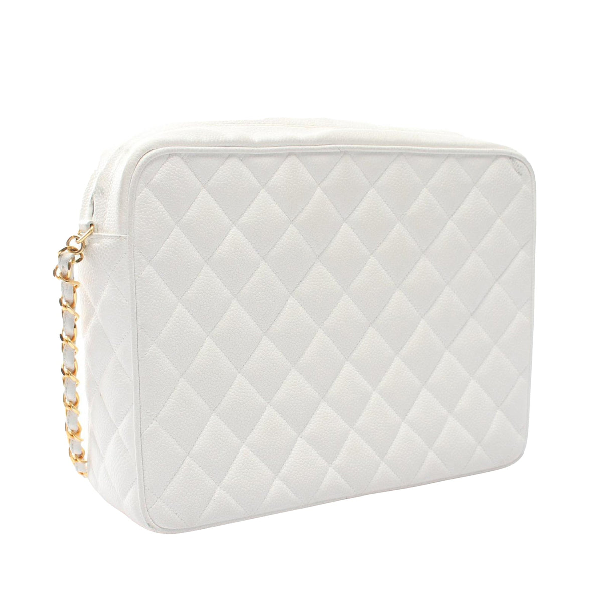 Chanel CC Quilted Caviar Coco Ball Camera Bag