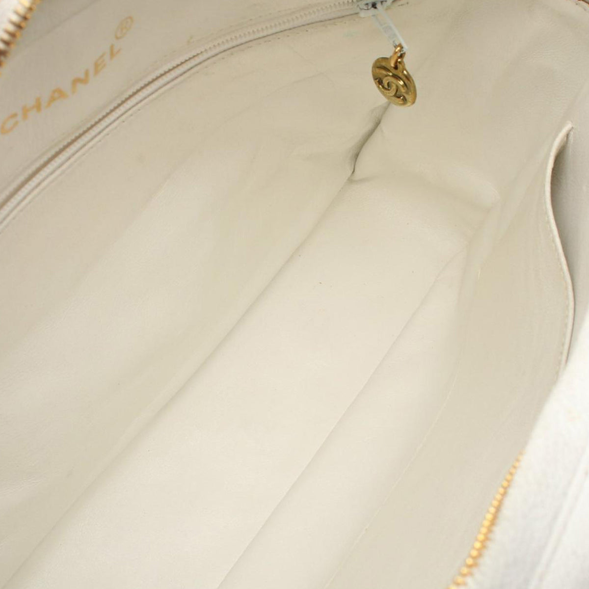 Chanel CC Quilted Caviar Coco Ball Camera Bag