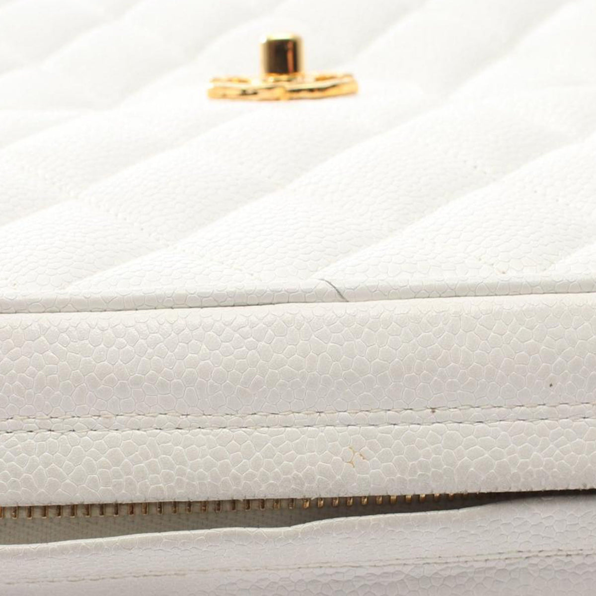 Chanel CC Quilted Caviar Coco Ball Camera Bag