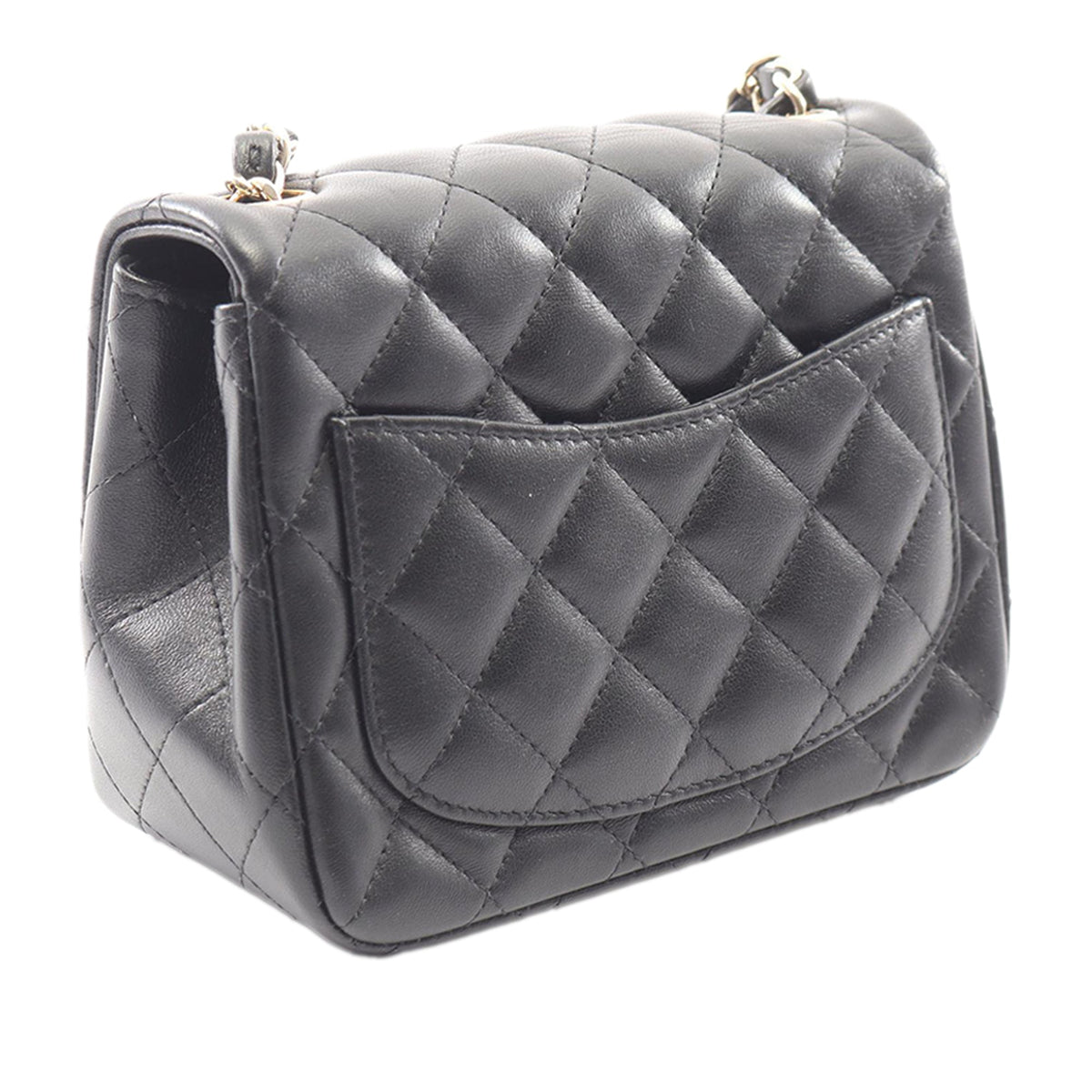 Chanel Mini Square Classic Lambskin Single Flap