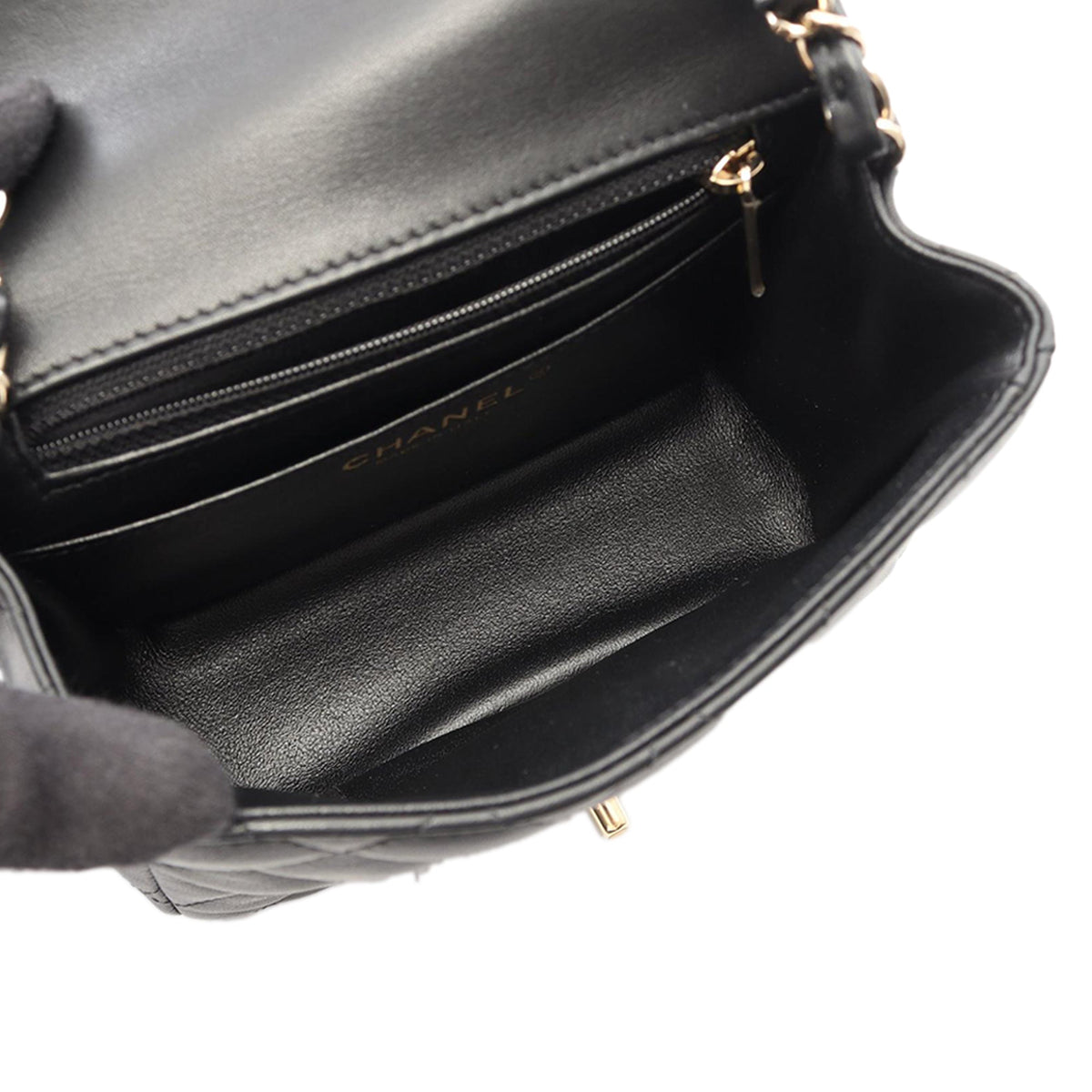 Chanel Mini Square Classic Lambskin Single Flap
