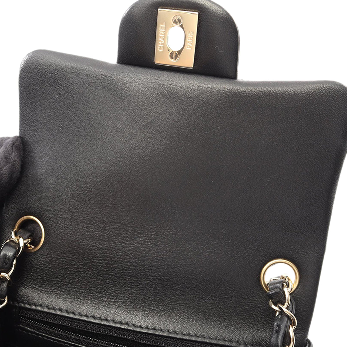 Chanel Mini Square Classic Lambskin Single Flap