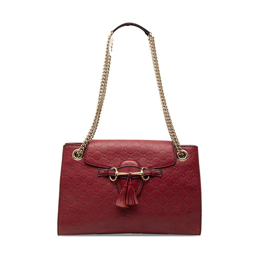 Gucci Large Guccissima Emily Shoulder Bag