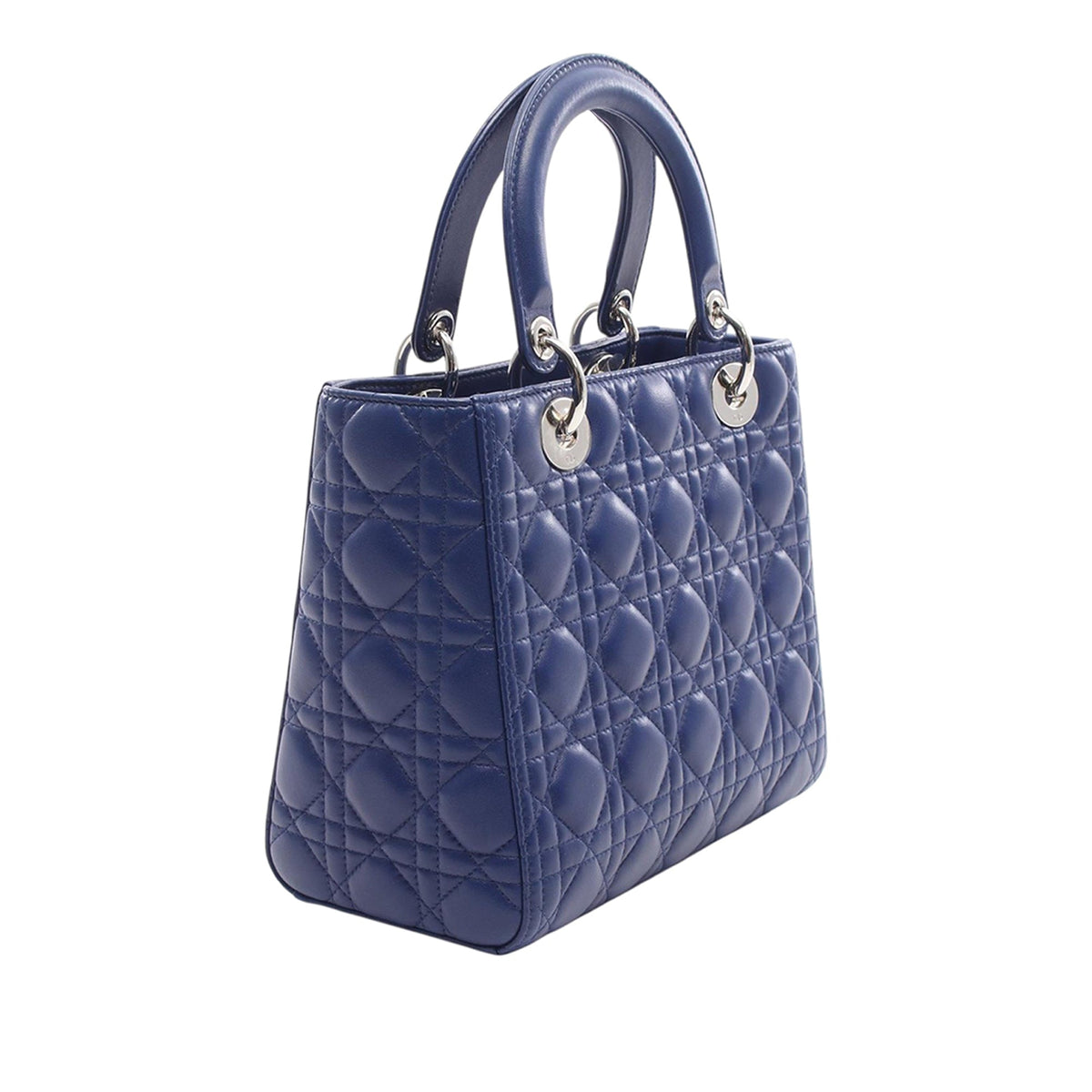 Dior Medium Lambskin Cannage Lady Dior