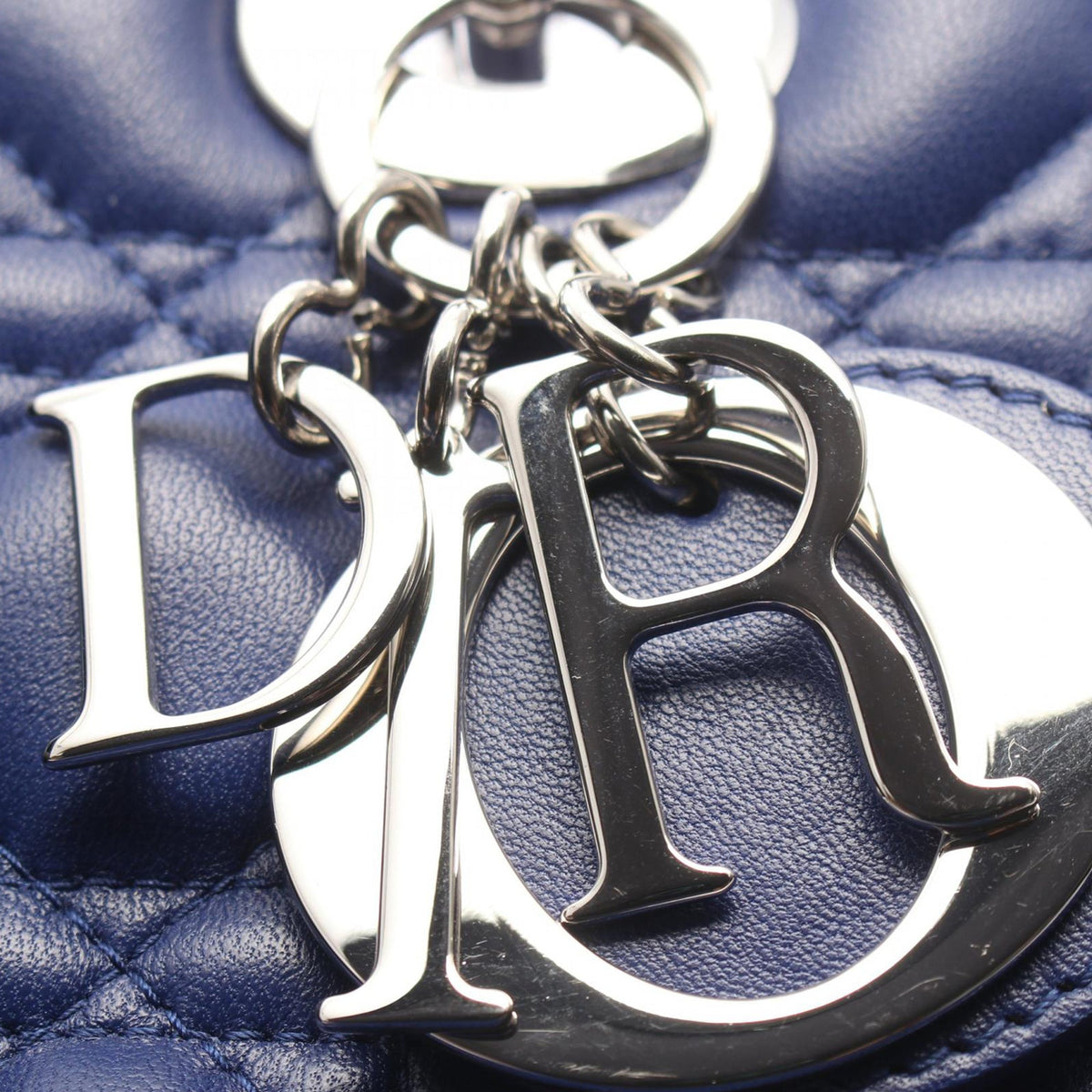 Dior Medium Lambskin Cannage Lady Dior