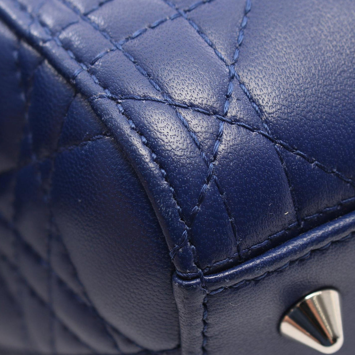 Dior Medium Lambskin Cannage Lady Dior