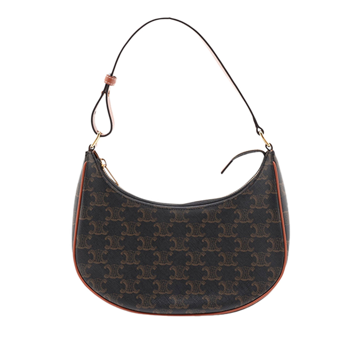 Celine Triomphe Coated Canvas Ava Shoulder Bag