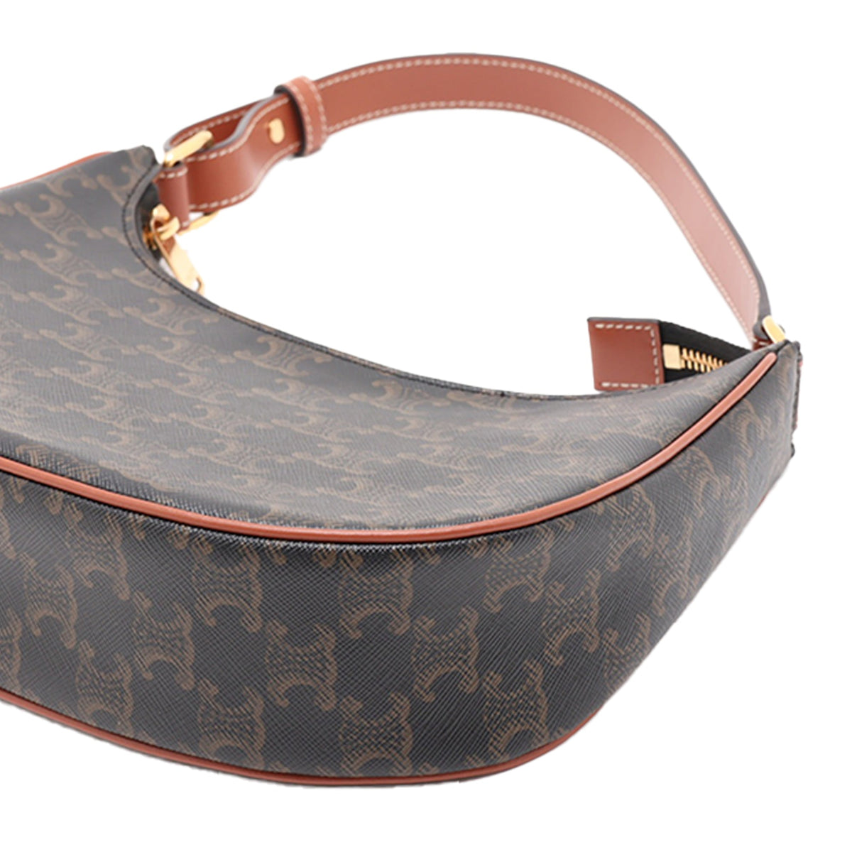 Celine Triomphe Coated Canvas Ava Shoulder Bag