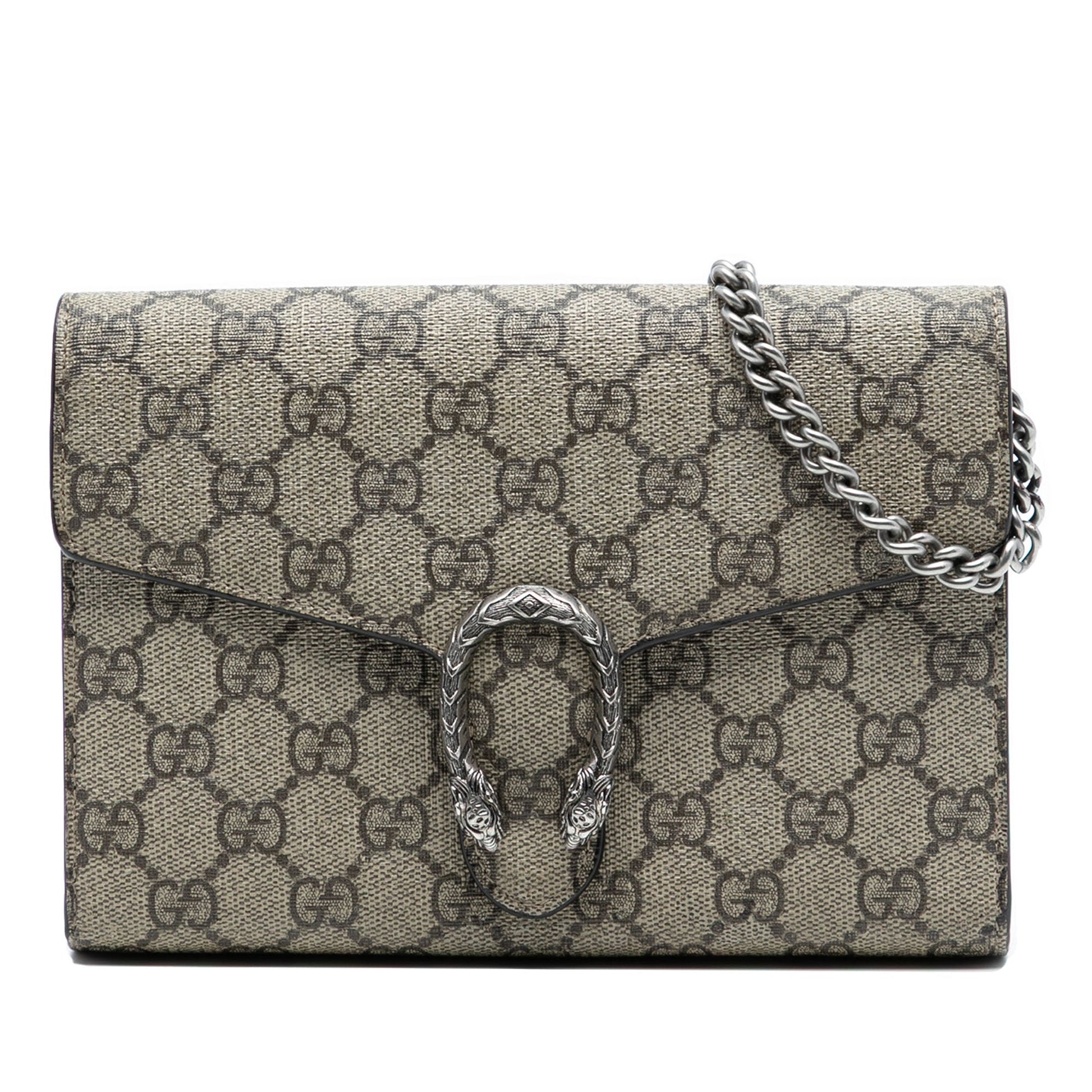 Gucci GG Supreme Dionysus Wallet on Chain