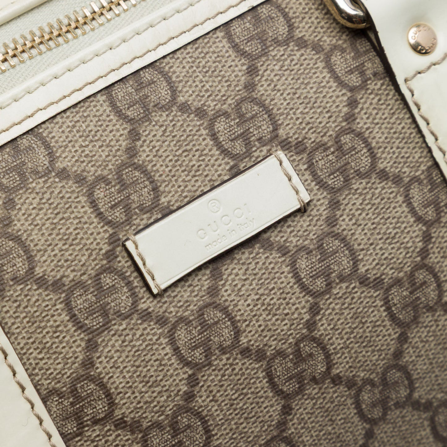 Gucci Large GG Supreme Joy Boston Bag