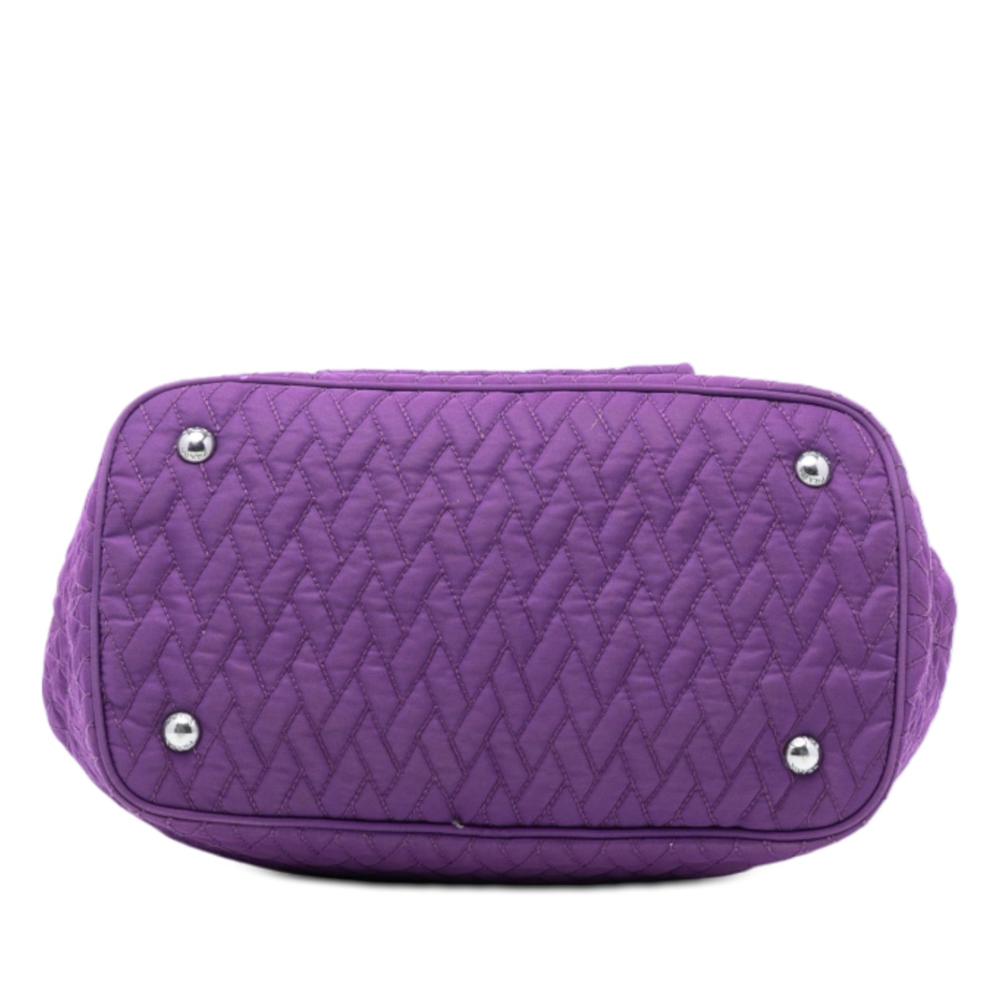 Prada Impuntu Tessuto Chain Tote