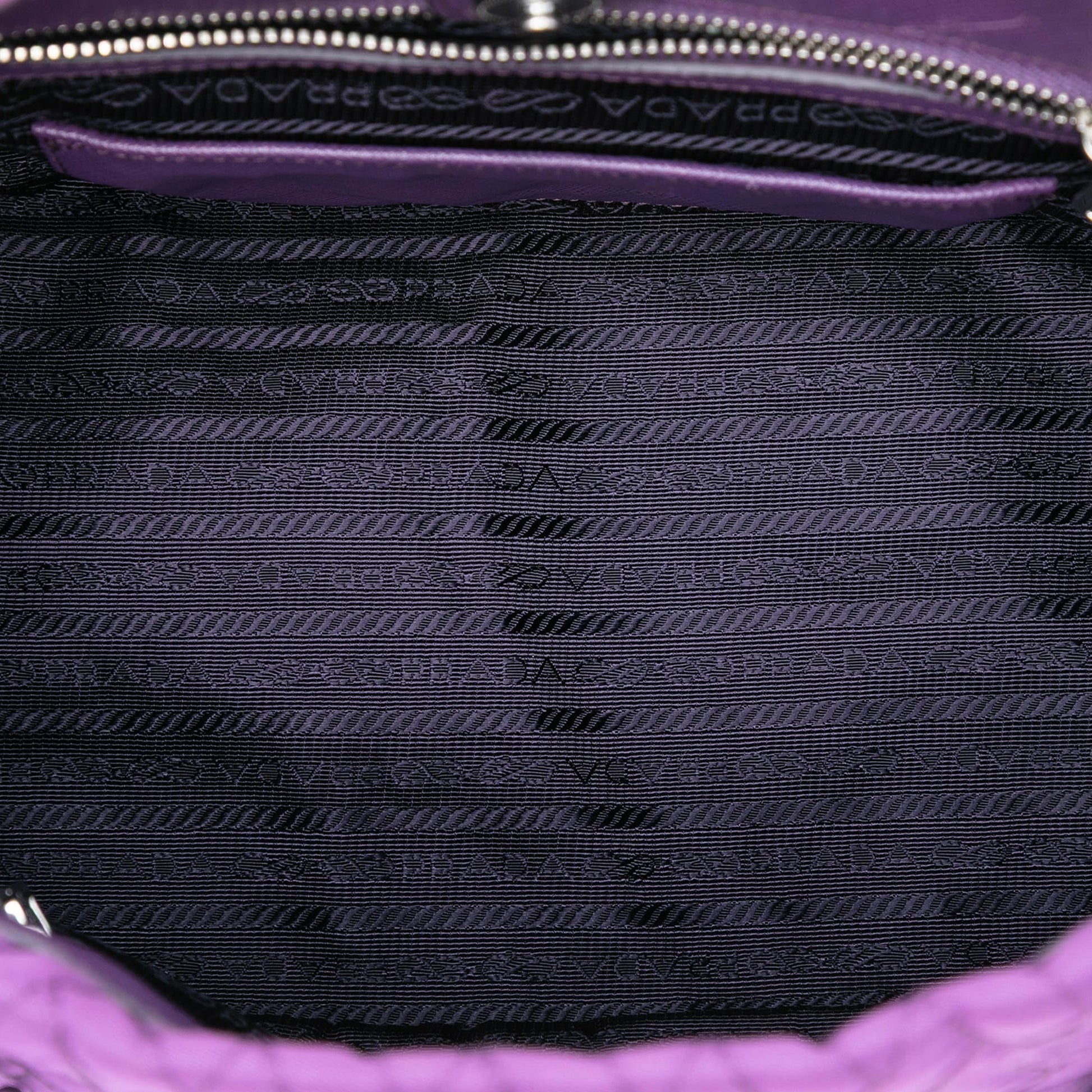 Prada Impuntu Tessuto Chain Tote