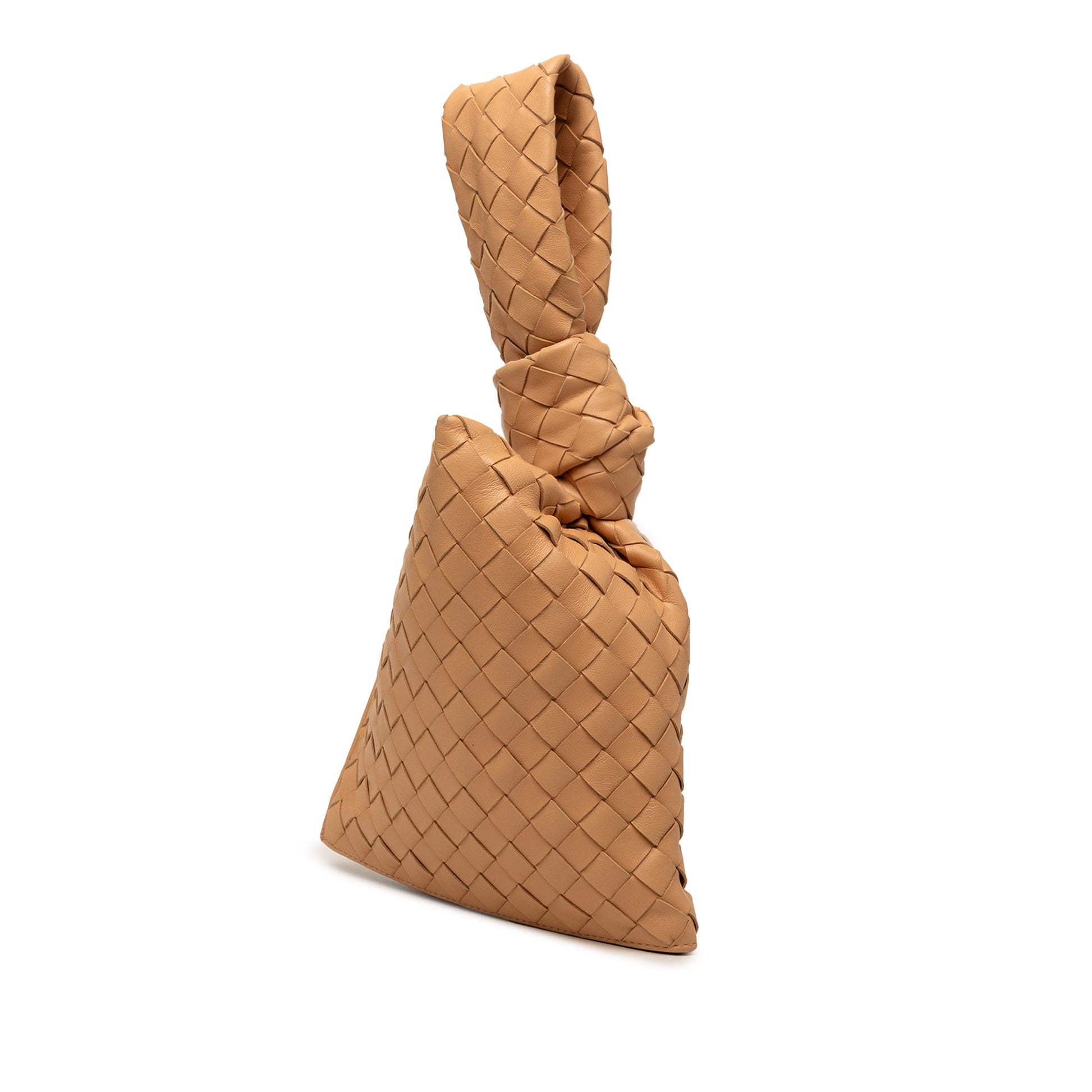 Bottega Veneta Nappa Intrecciato BV Twist Clutch