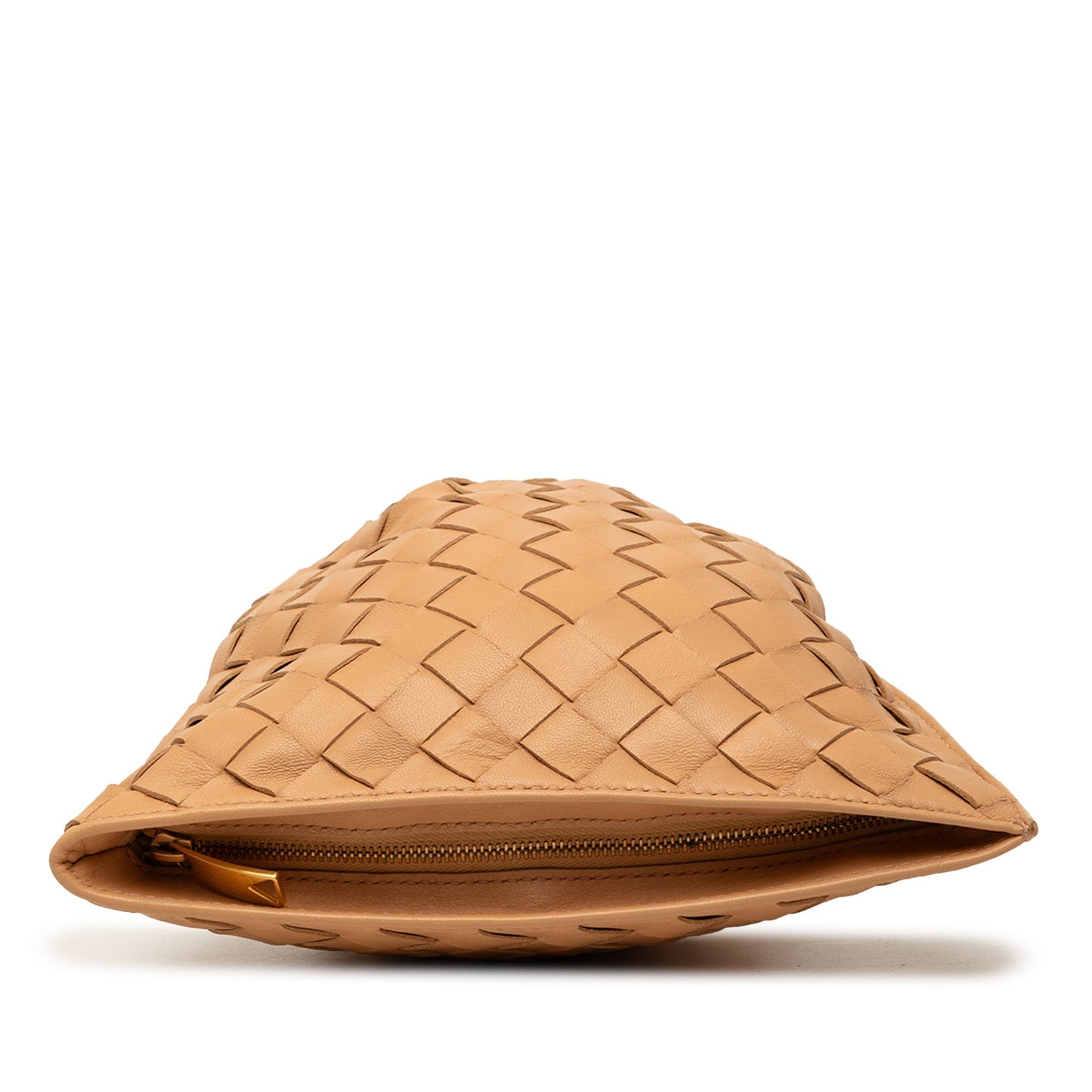 Bottega Veneta Nappa Intrecciato BV Twist Clutch