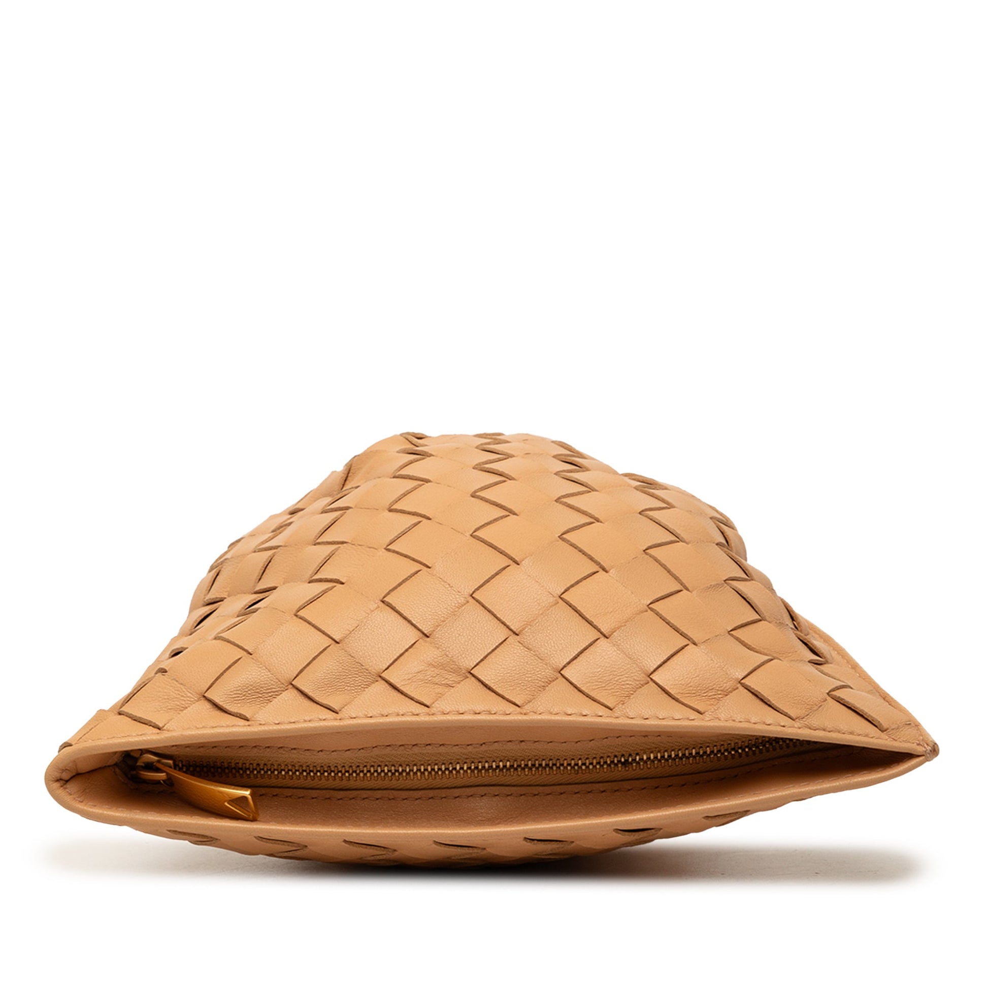 Bottega Veneta Nappa Intrecciato BV Twist Clutch