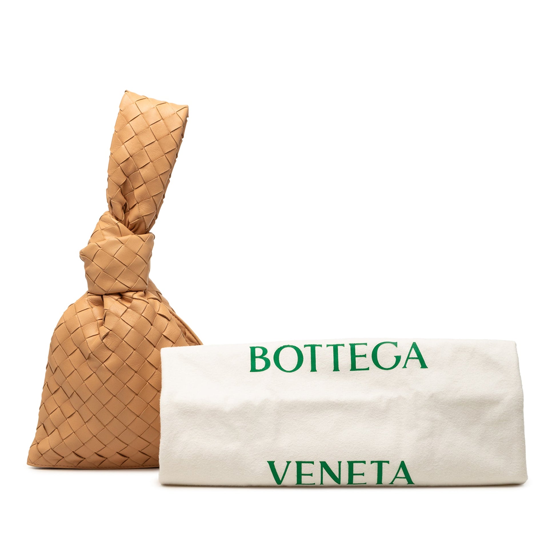 Bottega Veneta Nappa Intrecciato BV Twist Clutch