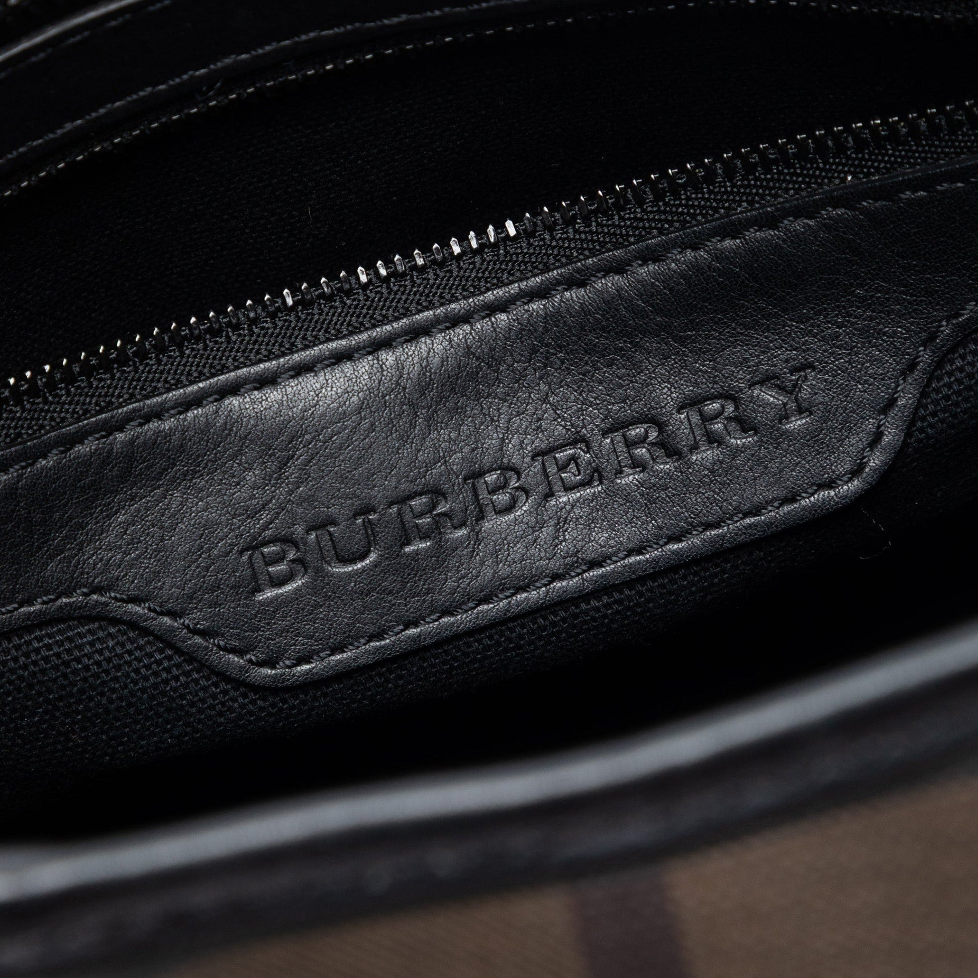 Smoked Check Coated Canvas Brooklyn Hobo