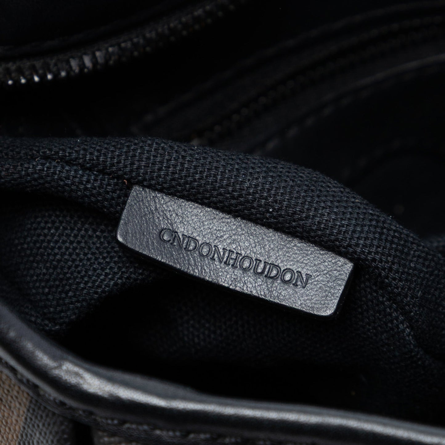 Smoked Check Coated Canvas Brooklyn Hobo