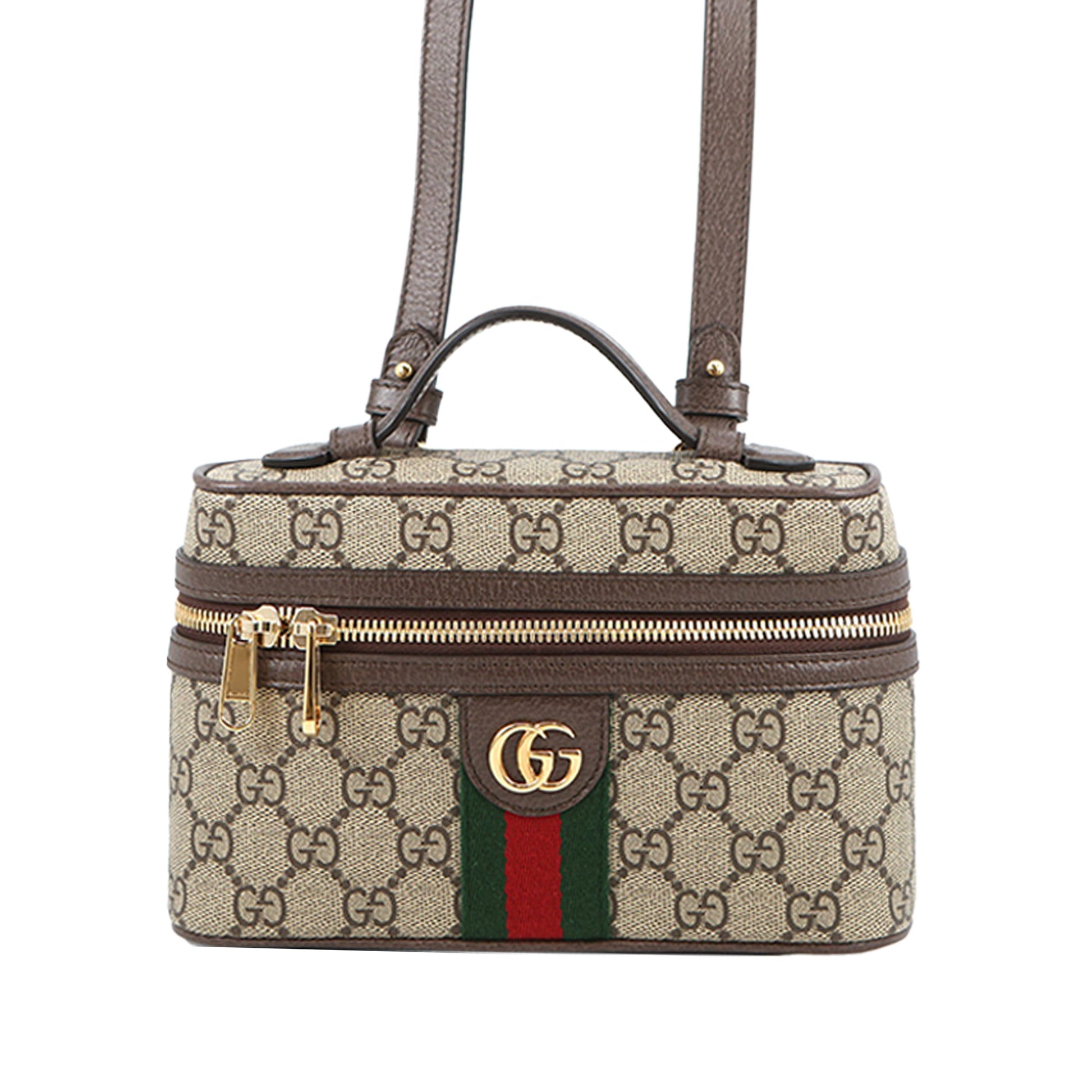 Gucci Small GG Supreme Web Ophidia Vanity Bag